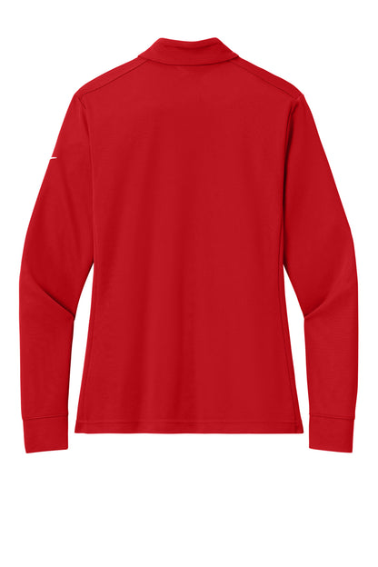 Rear View of UniRed Nike Women's Essential 1/2-Zip Cover-Up NKHM7969