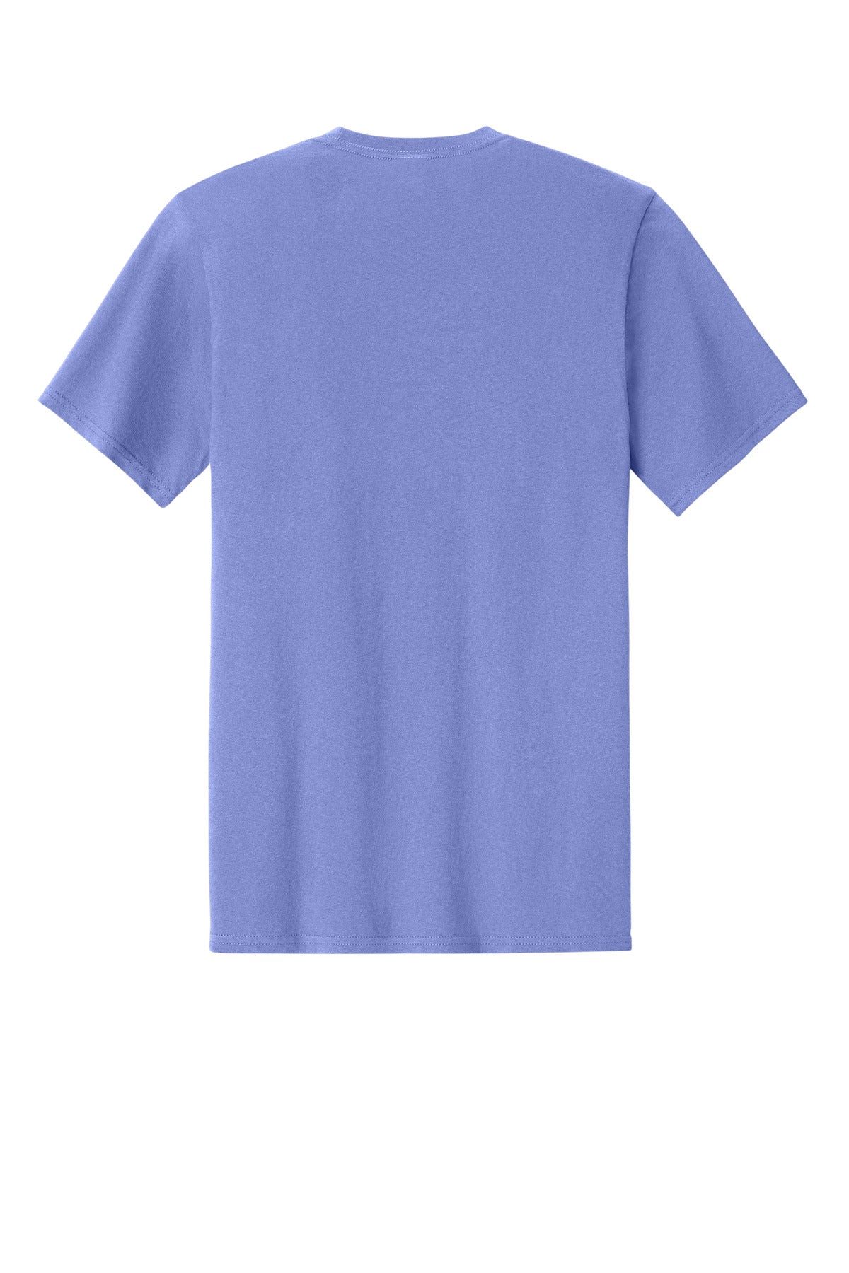 Rear View of Violet Port & Co Easy Cotton Tee PC43