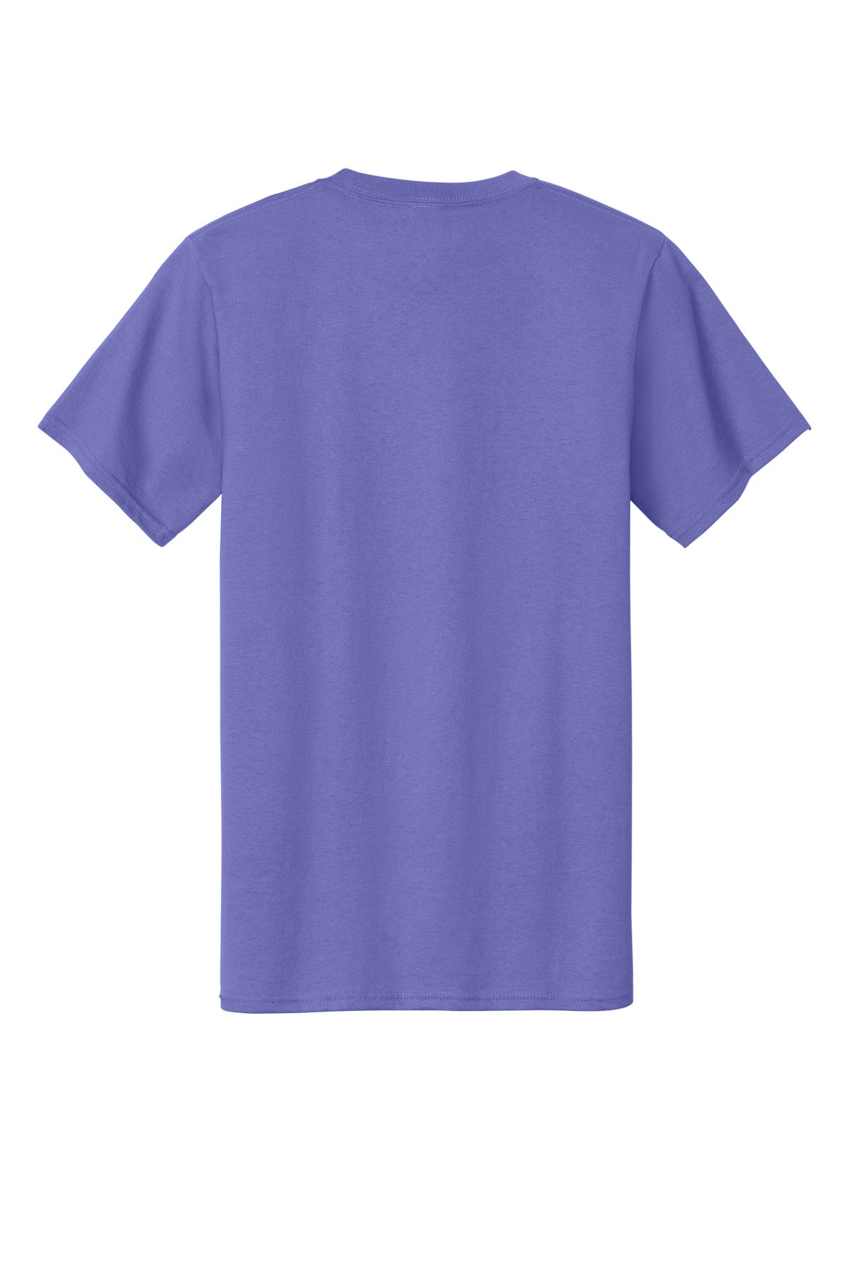 Rear View of Violet Port & Co Tall Essential Tee. PC61T