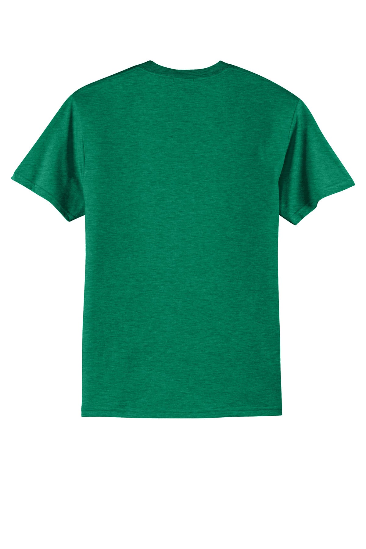 Rear View of VtgKelly Port & Co Core Blend Tee. PC55