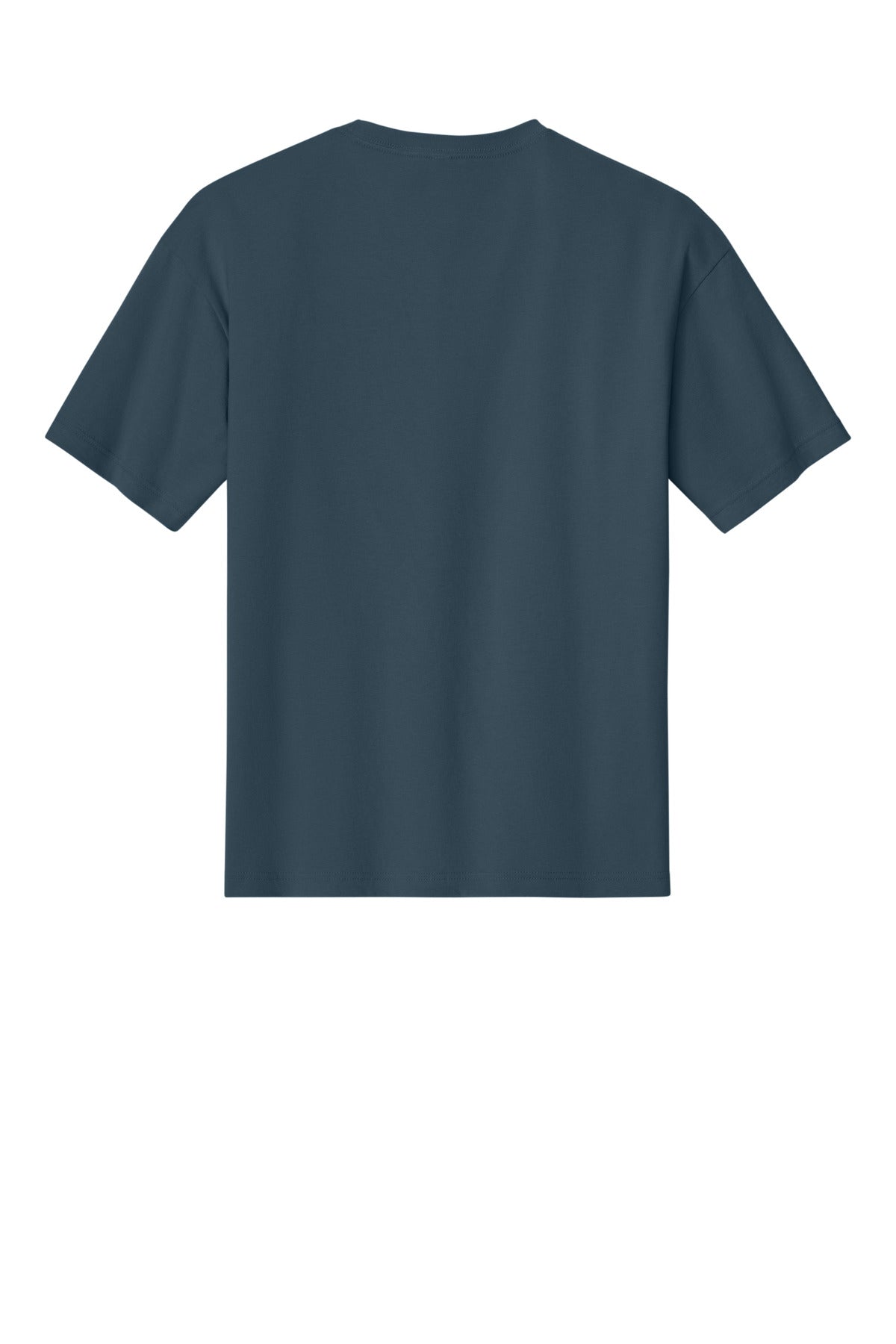 Rear View of VtgNavy BELLA+CANVAS Unisex 6-Ounce Heavyweight Tee BC3010