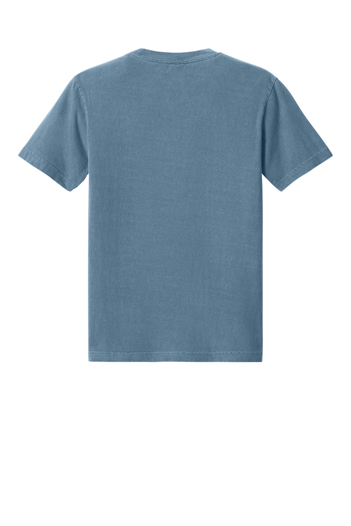 Rear View of WashedDnm BELLA+CANVAS Unisex Heavyweight Garment-Dyed Tee BC4810GD