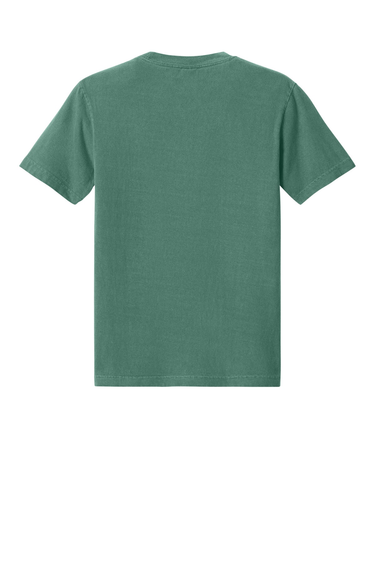 Rear View of WashedPine BELLA+CANVAS Unisex Heavyweight Garment-Dyed Tee BC4810GD