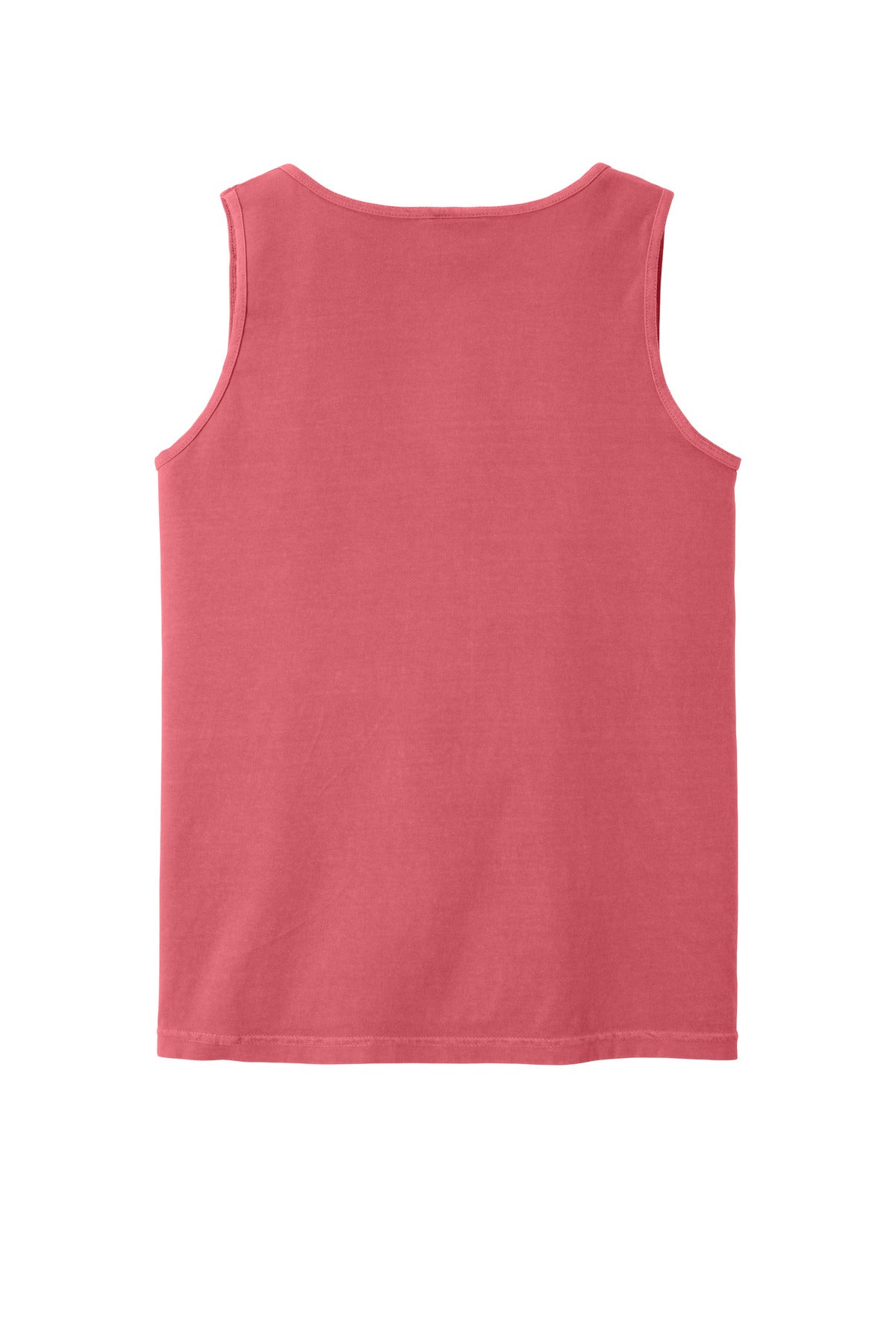 Rear View of Watermelon COMFORT COLORS Heavyweight Ring Spun Tank Top. 9360
