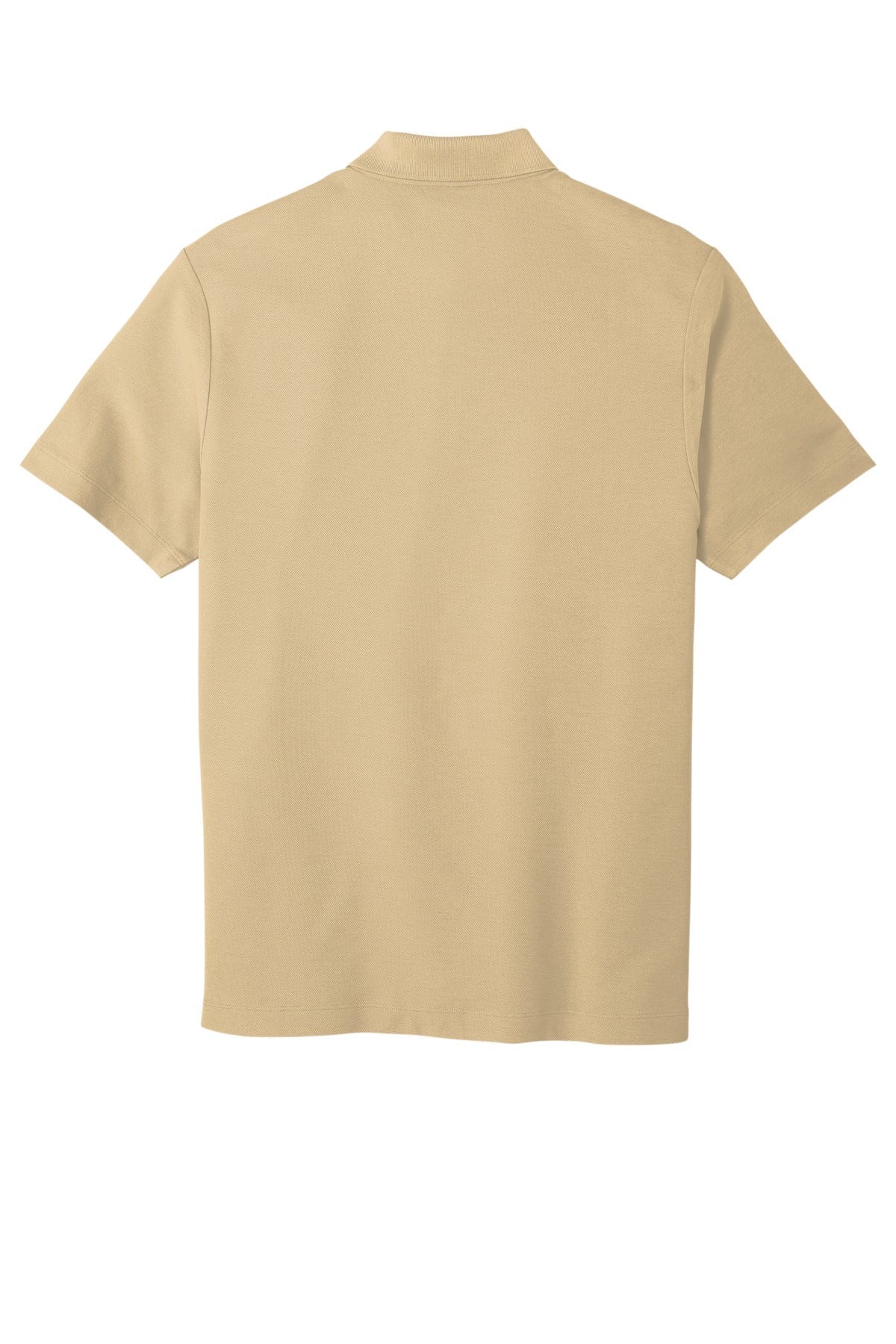 Rear View of Wheat Port Authority SuperPro React Polo. K810