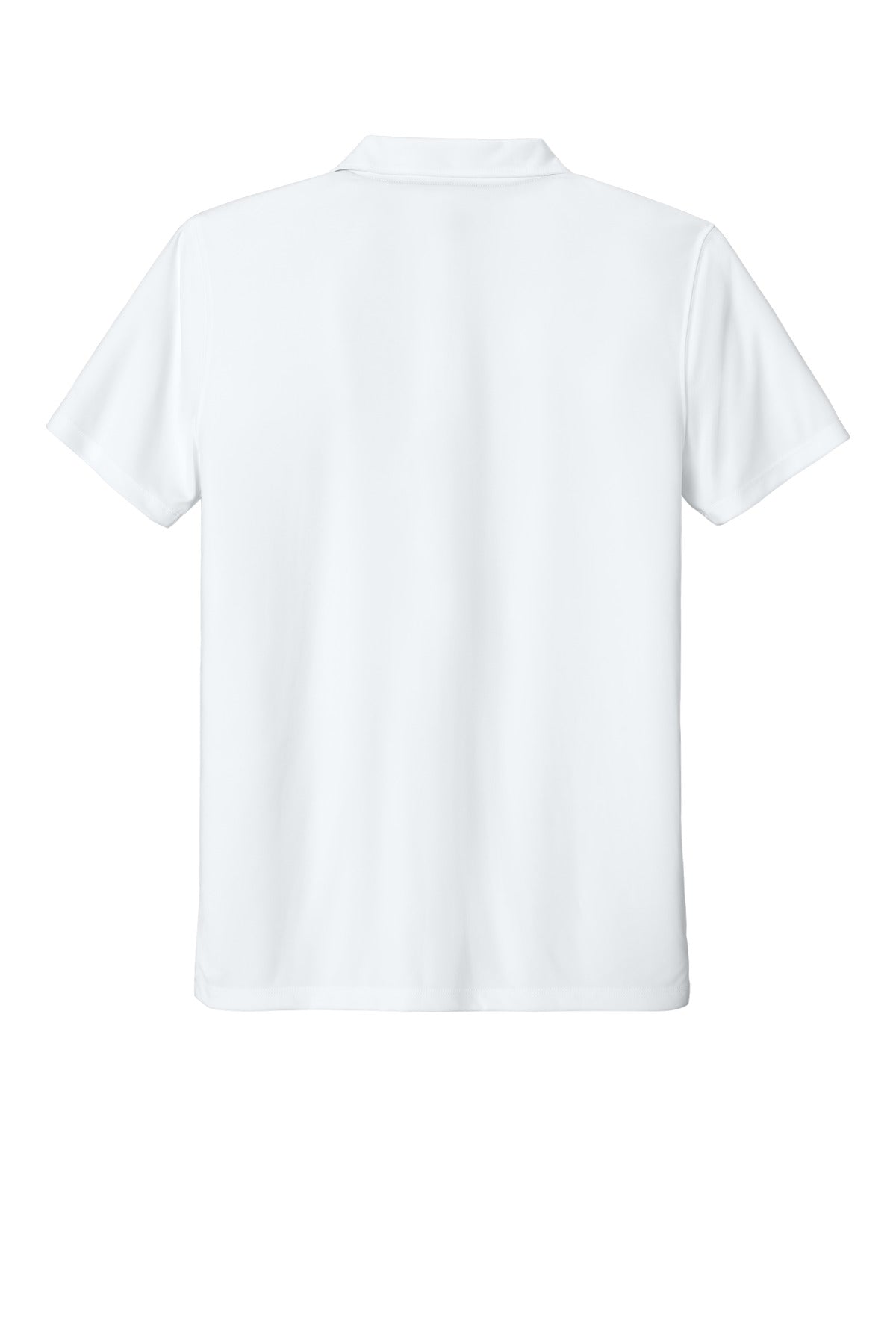 Rear View of White Carhartt Force Sun Defender Polo CT106899