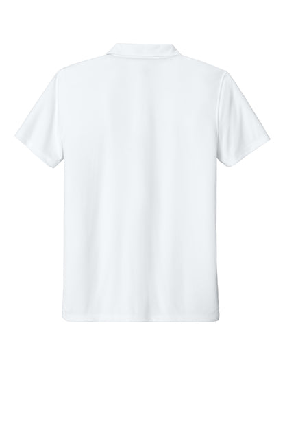 Rear View of White Carhartt Force Sun Defender Polo CT106899