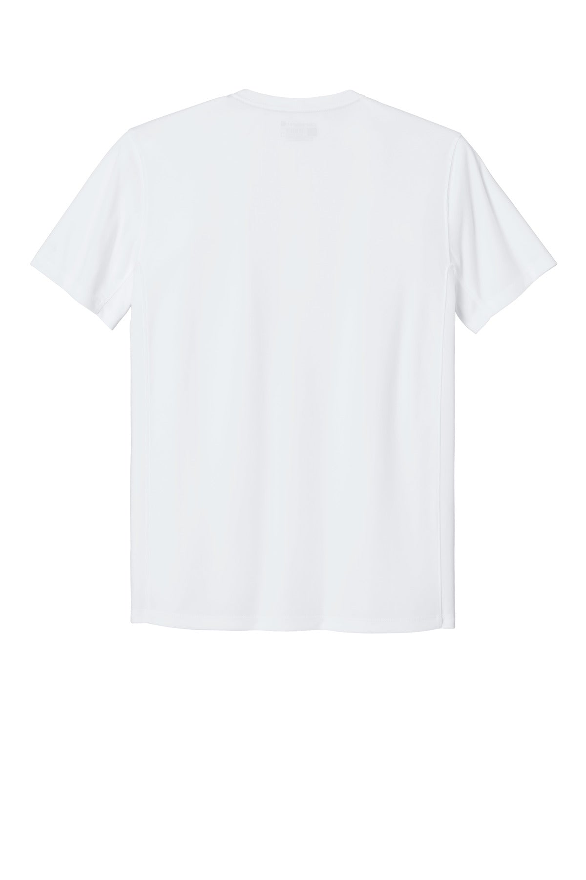 Rear View of White Carhartt Force Sun Defender Short Sleeve T-Shirt CT106868
