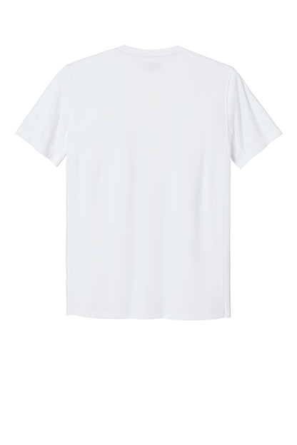 Rear View of White Carhartt Force Sun Defender Short Sleeve T-Shirt CT106868