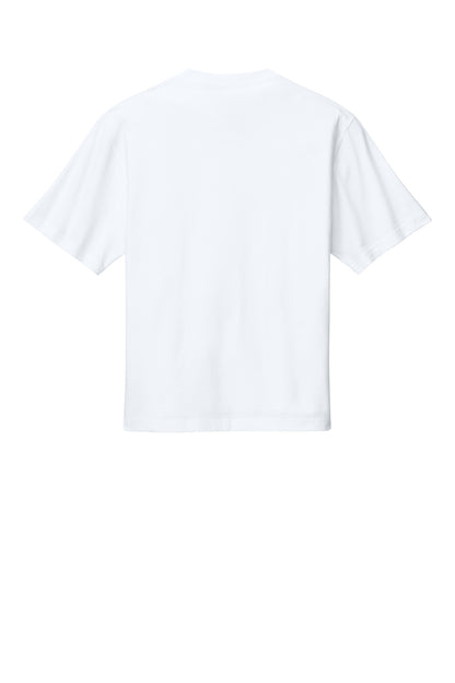 Rear View of White District Heavyweight Very Important Tee DT6065