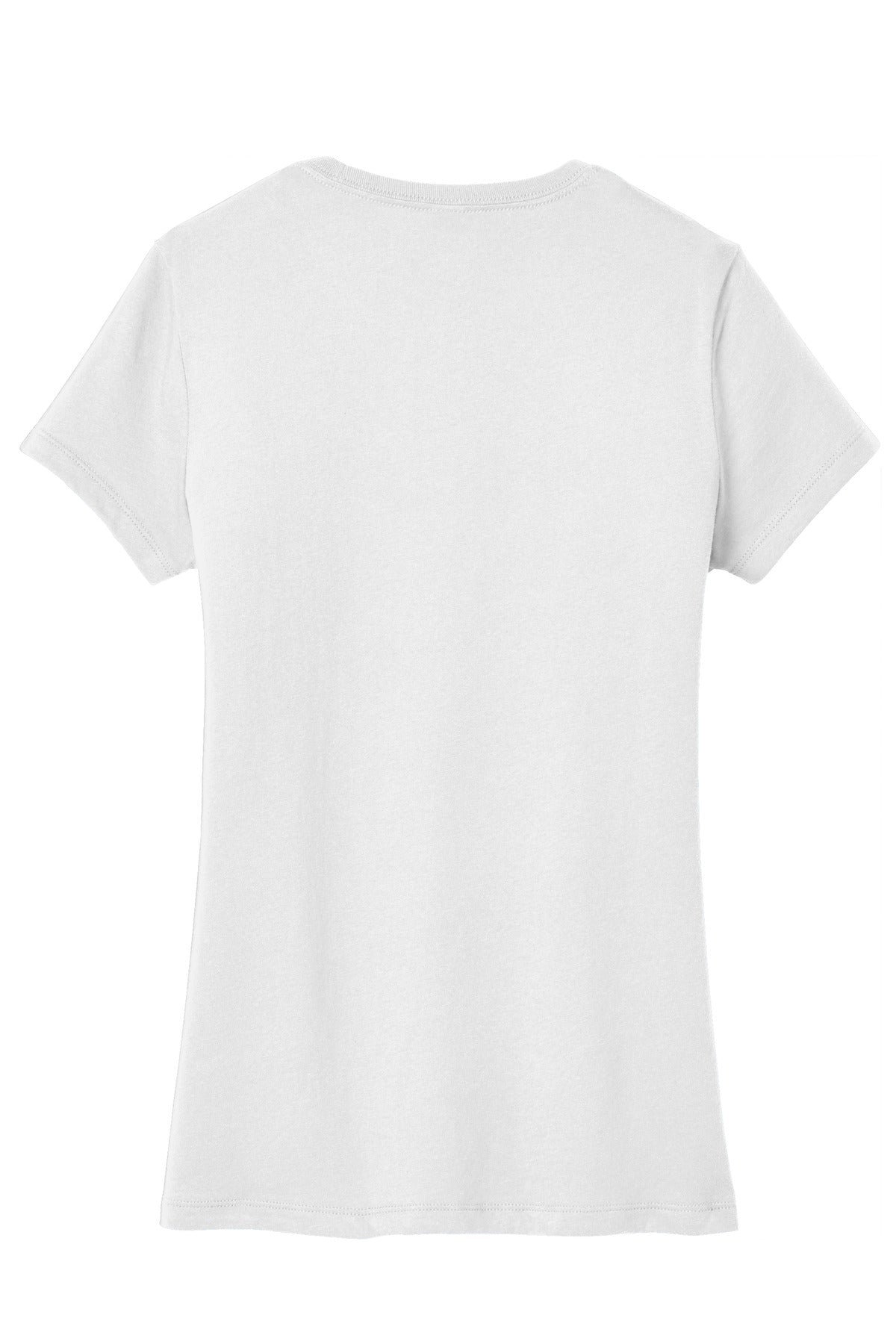 Rear View of White District Women's Very Important Tee . DT6002