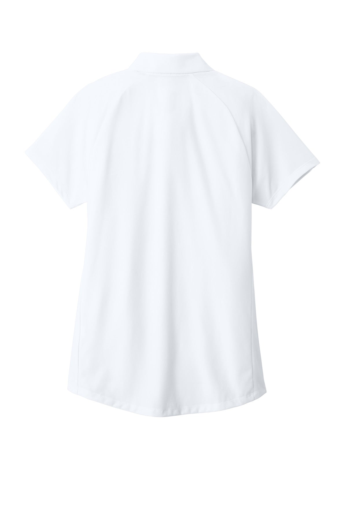 Rear View of White OGIO Women's Envision Polo LOG154