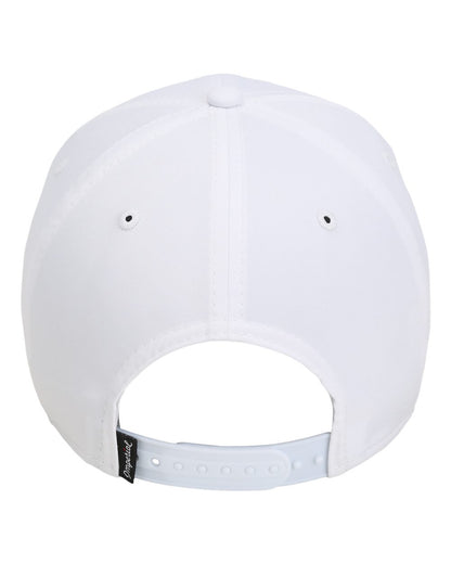 Rear View of White/ Red The Wingman Cap - 7054