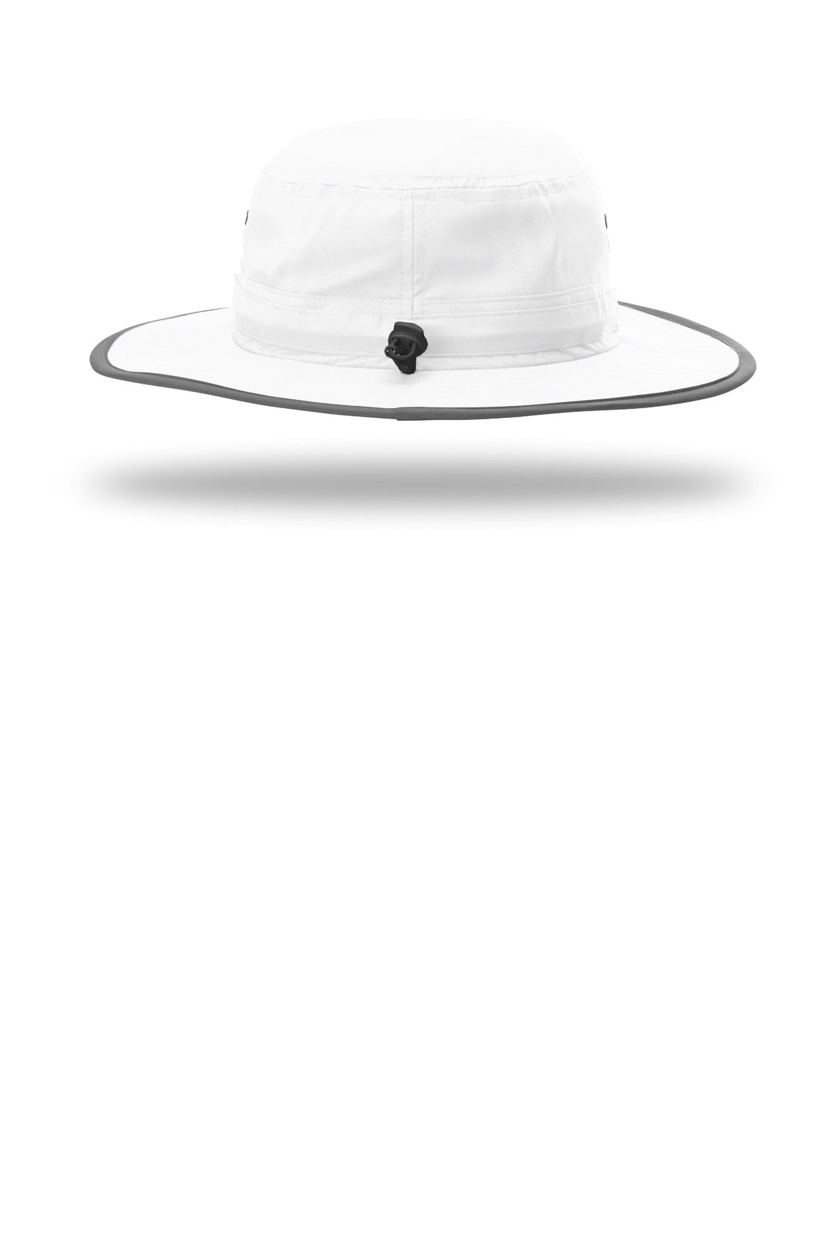 Rear View of White Richardson Lite Wide Brim Hat 810