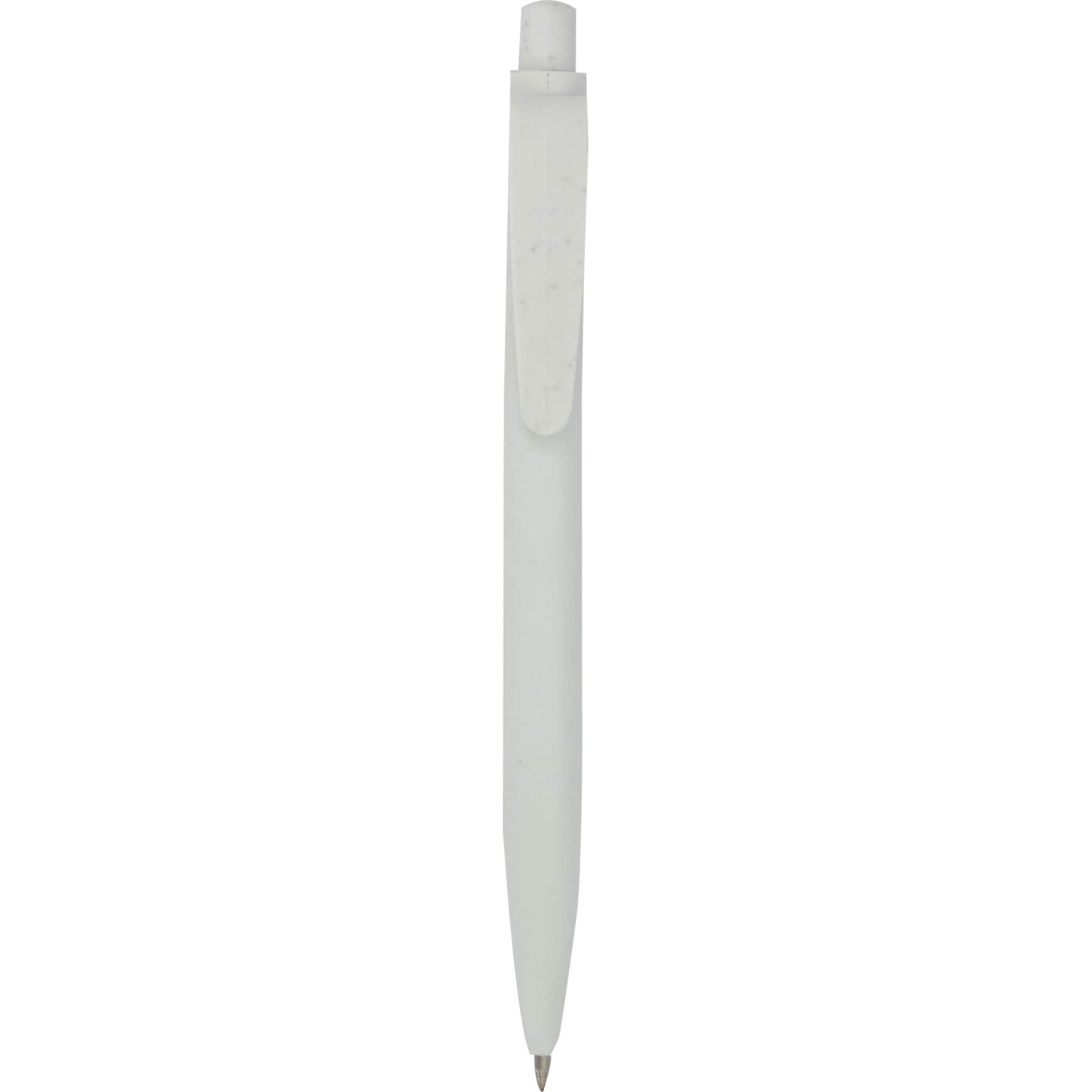 Rear View of White Shoreside Gel Pen plain