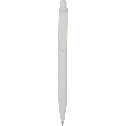 Rear View of White Shoreside Gel Pen plain