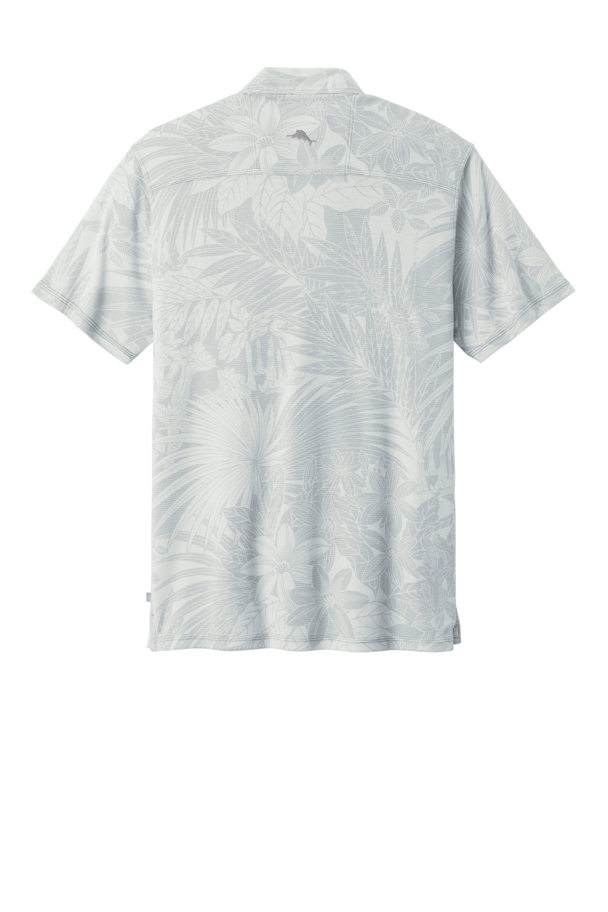 Rear View of ZincGrey Tommy Bahama Santiago Paradise Polo ST227544TB