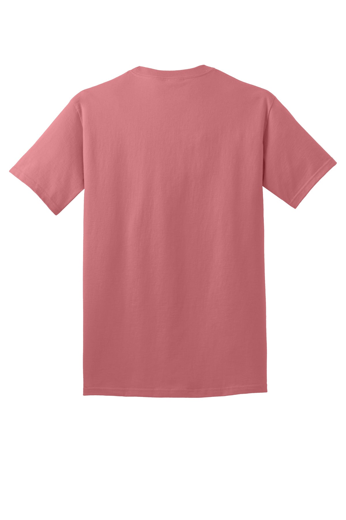 Rear View of Zinnia Port & Co Core Cotton Tee. PC54