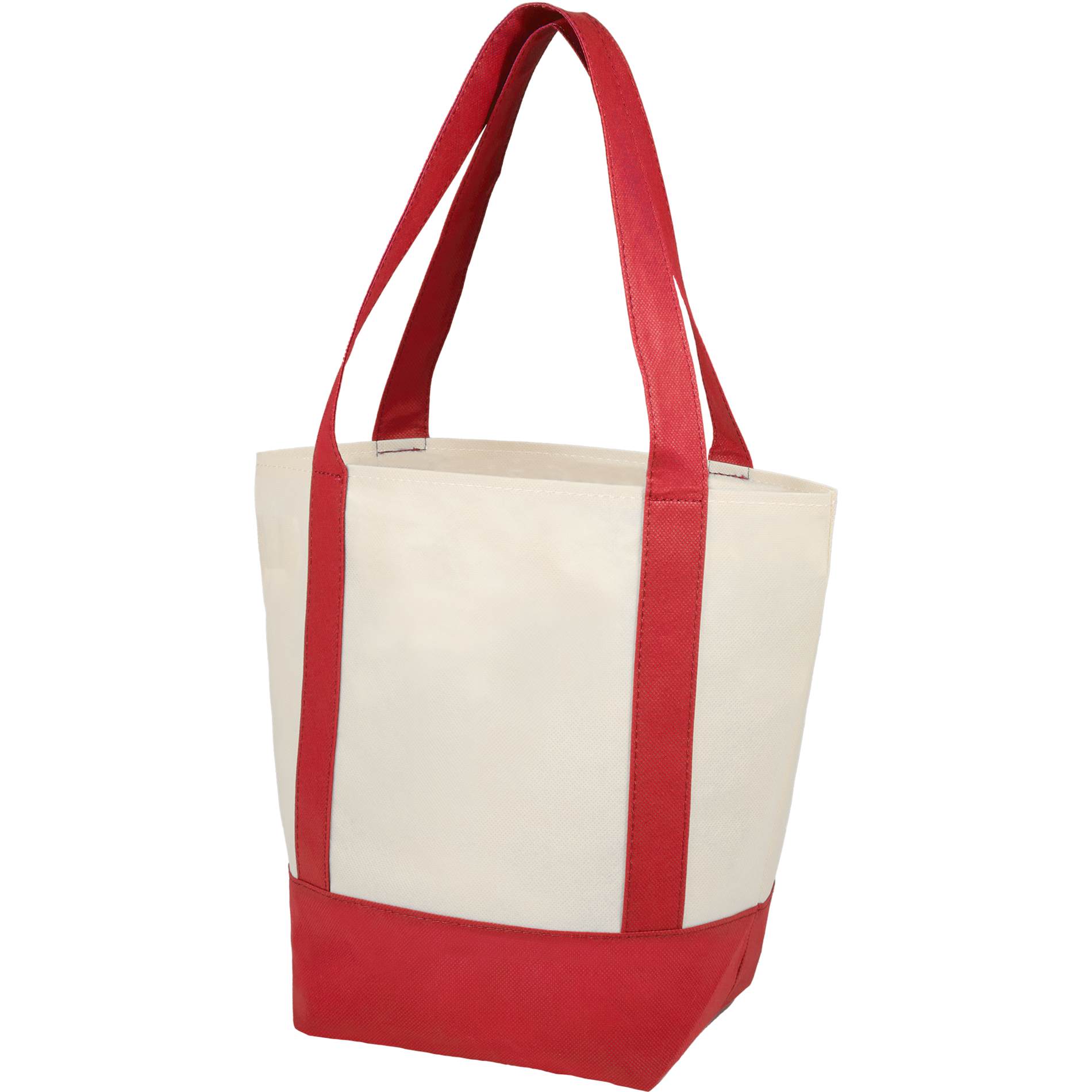 Red Mini Non Woven LighthouseTote plain