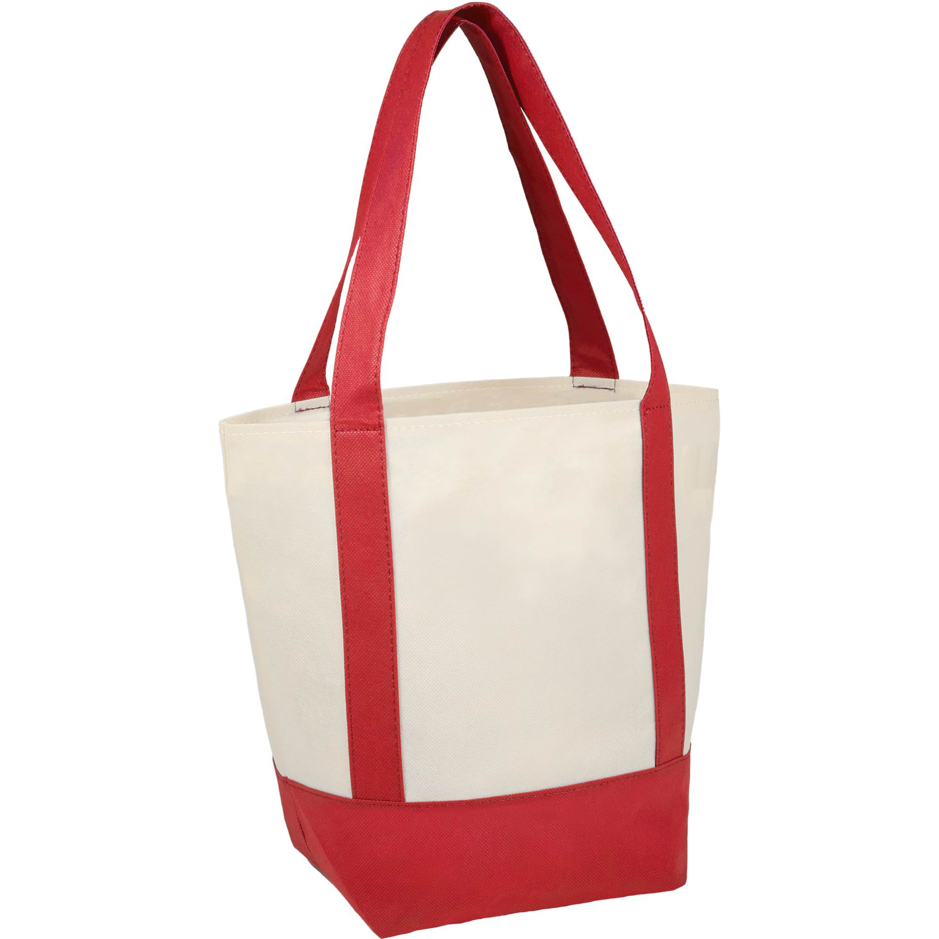 Red Mini Non Woven LighthouseTote plain