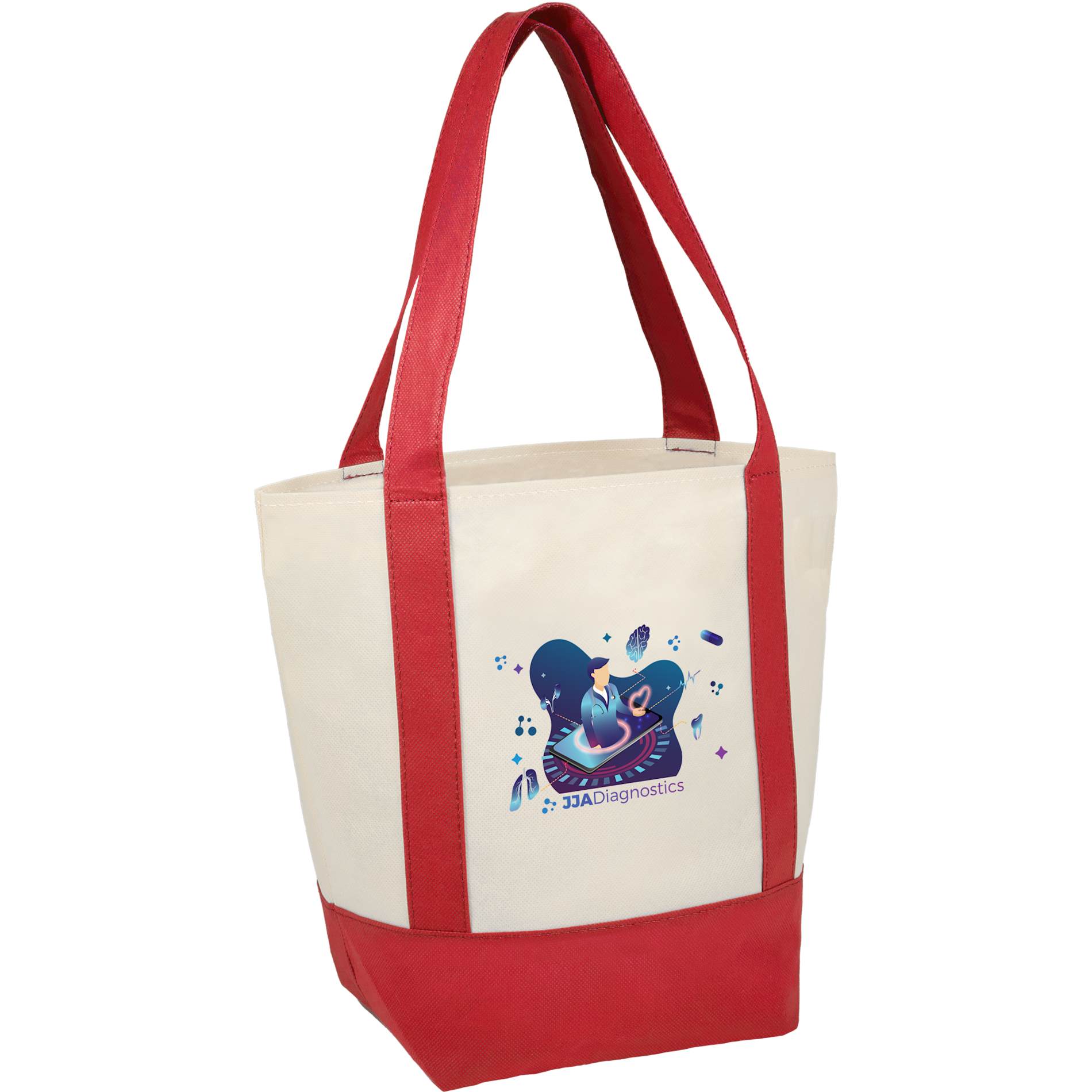 Red Mini Non Woven LighthouseTote