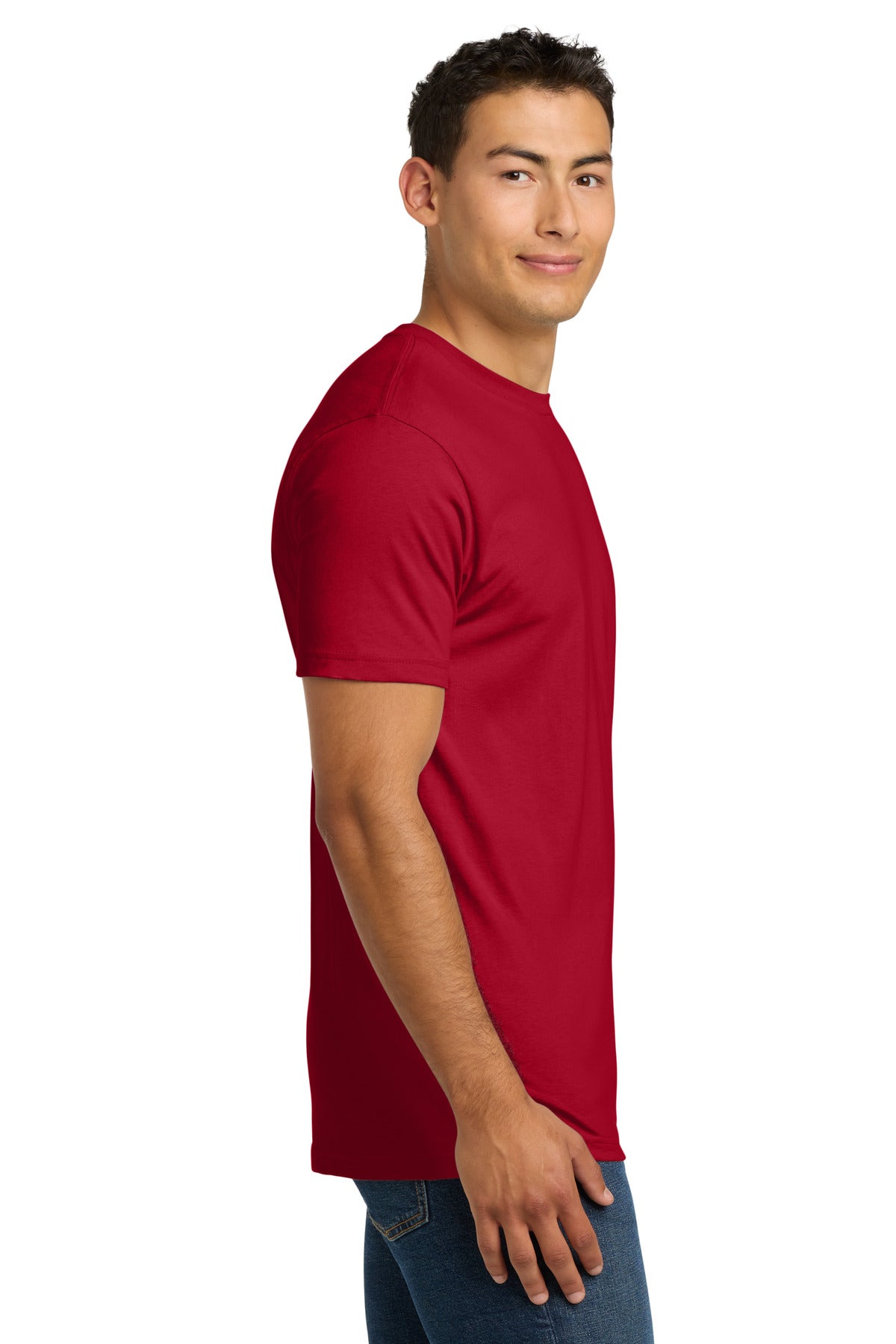 Red Next Level Apparel Adult Cotton Tee. NL3600