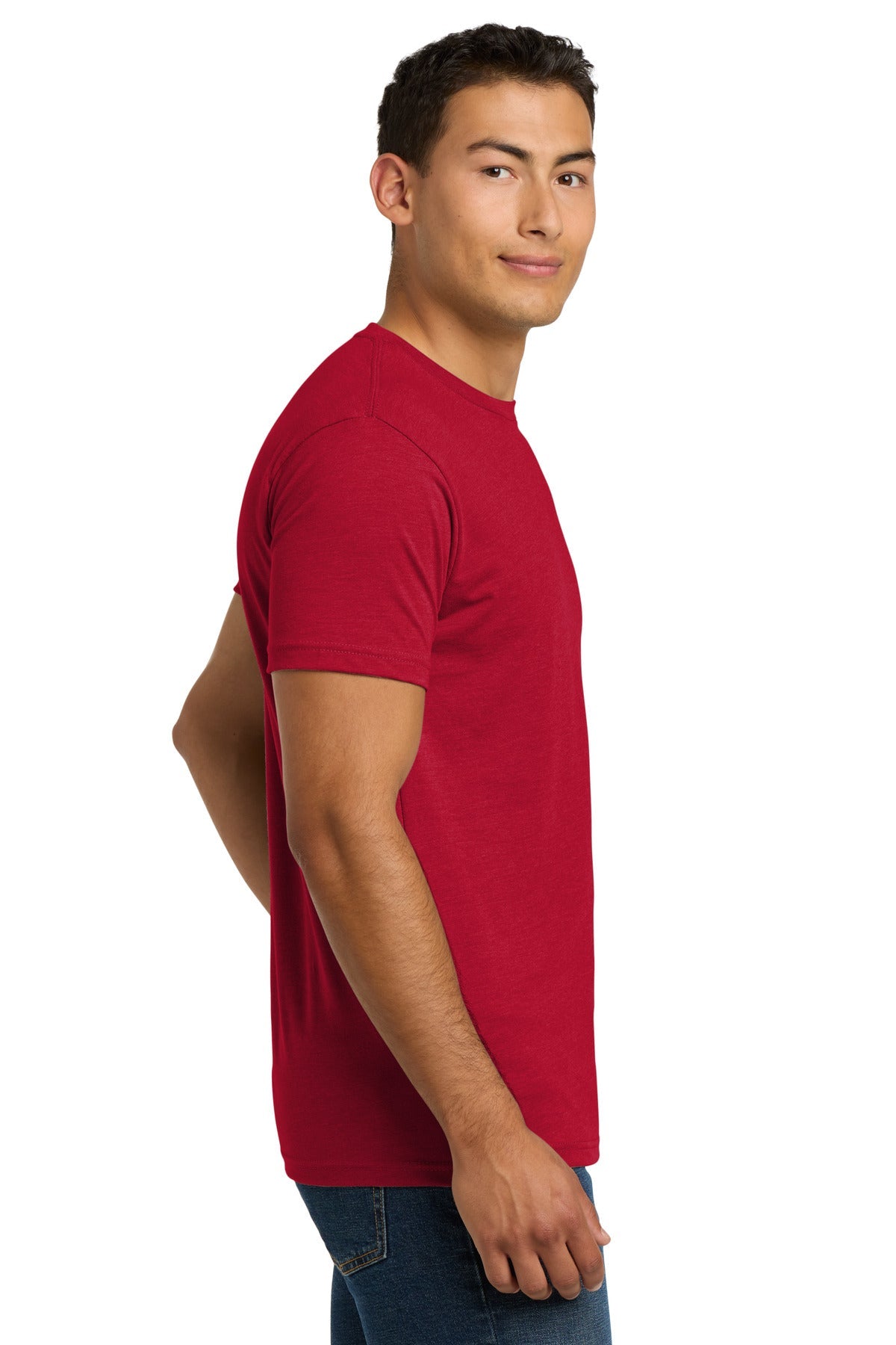 Red Next Level Apparel Adult CVC Tee. NL6210