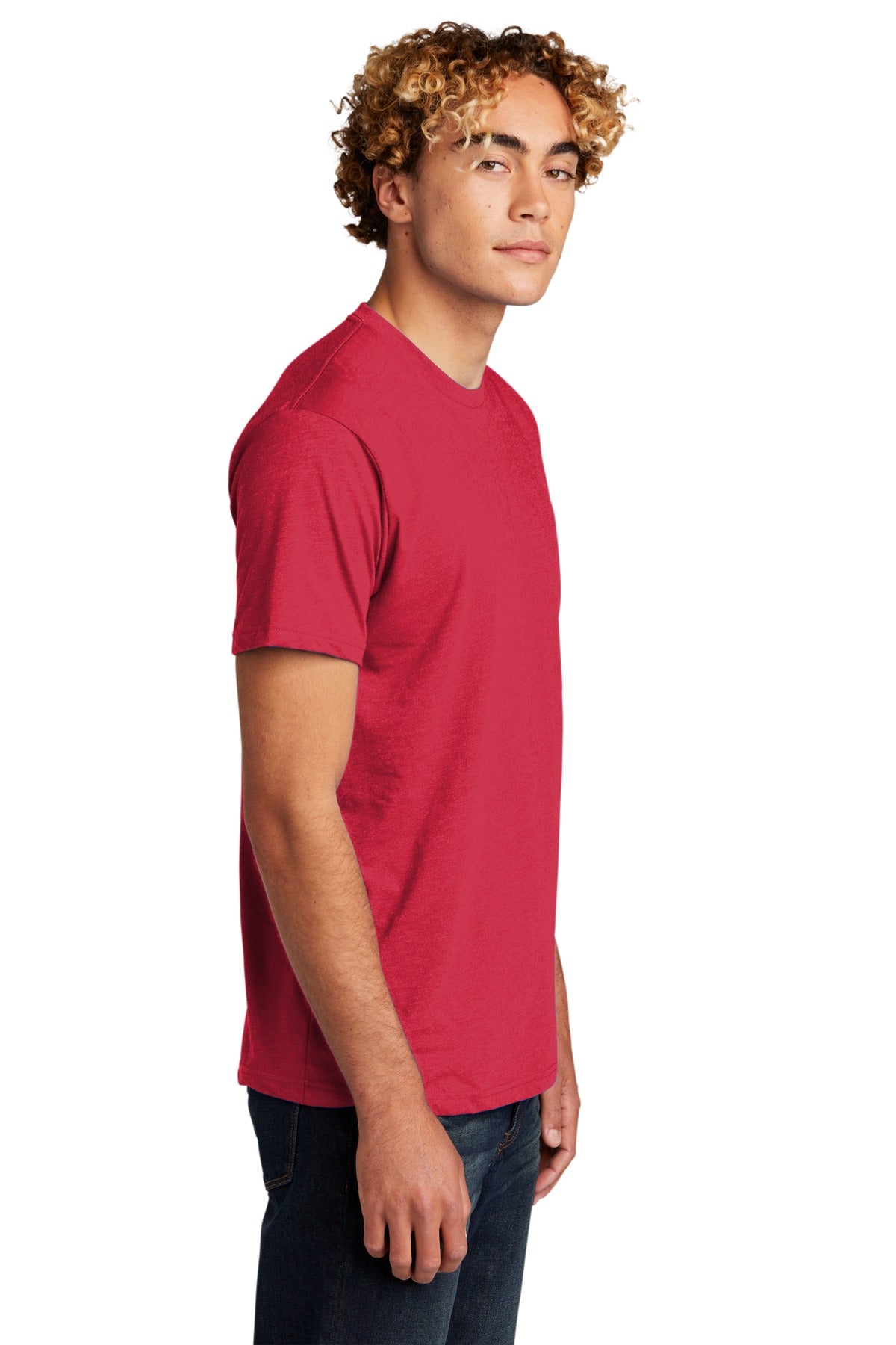 Red Next Level Apparel Adult CVC Tee. NL6210