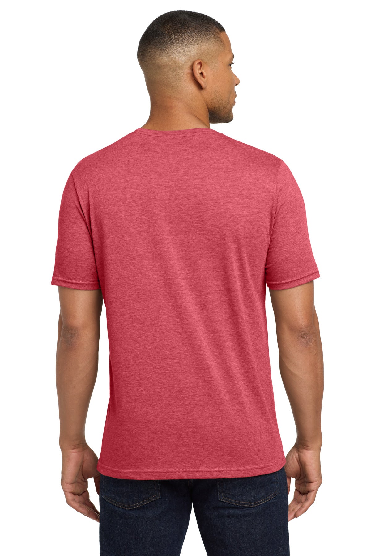 Red Next Level Apparel Adult Poly/Cotton Tee. NL6200