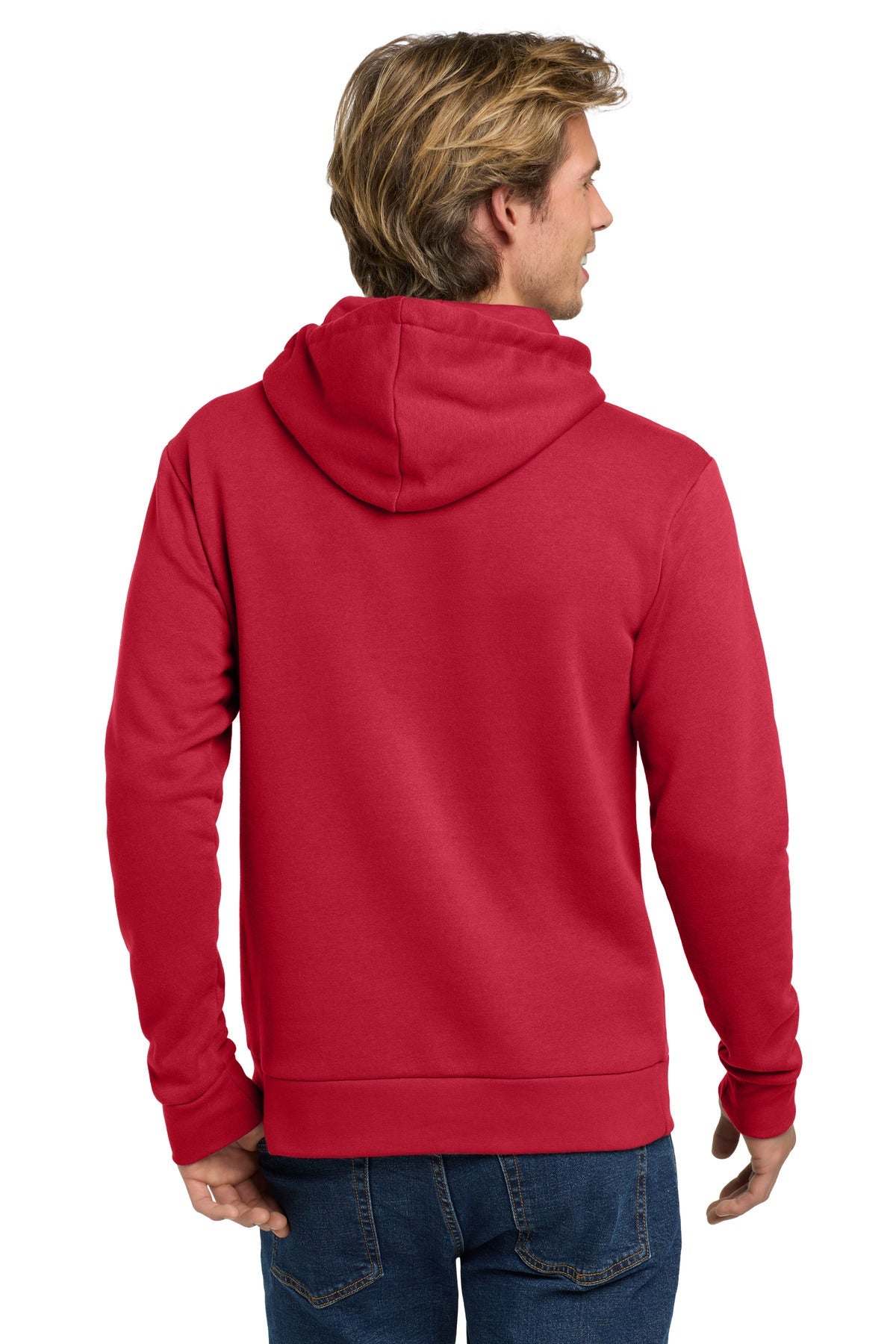 Red Next Level Apparel Adult Santa Barbara Pullover Hoodie. NL9303