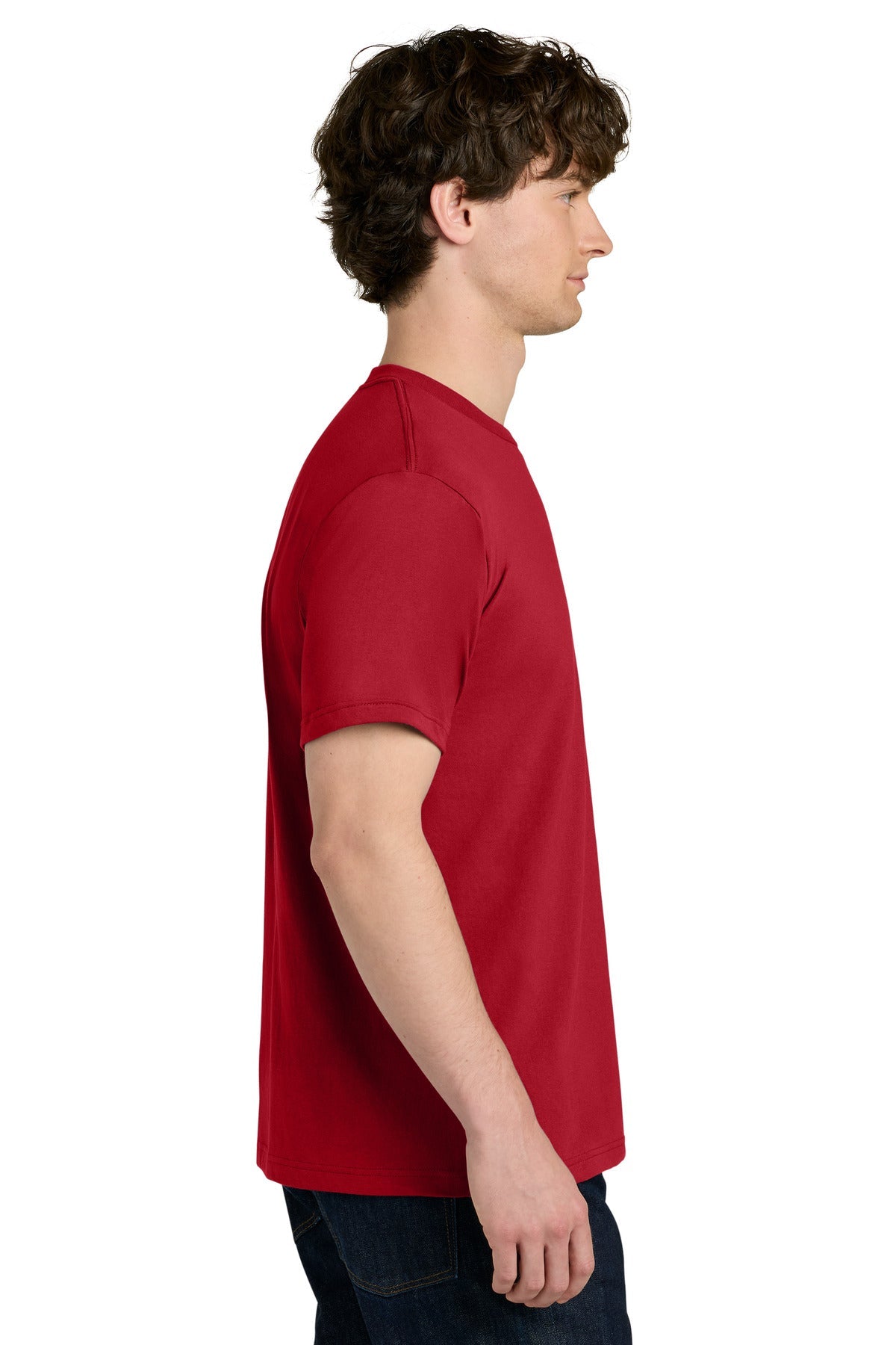 Red Next Level Apparel Ideal Jersey Tee NL1810