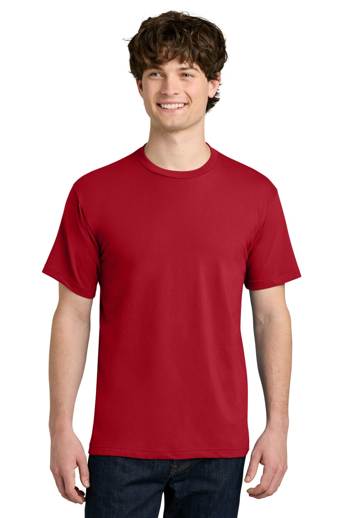 Red Next Level Apparel Ideal Jersey Tee NL1810