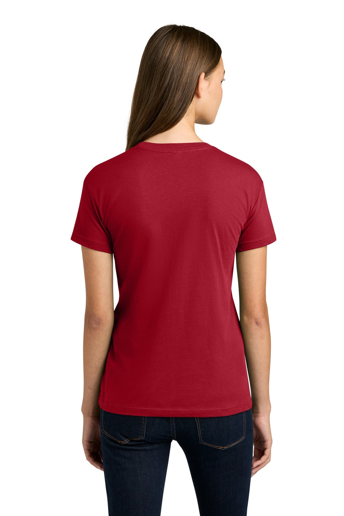 Red Next Level Apparel Women's Cotton Relaxed Tee NL3910