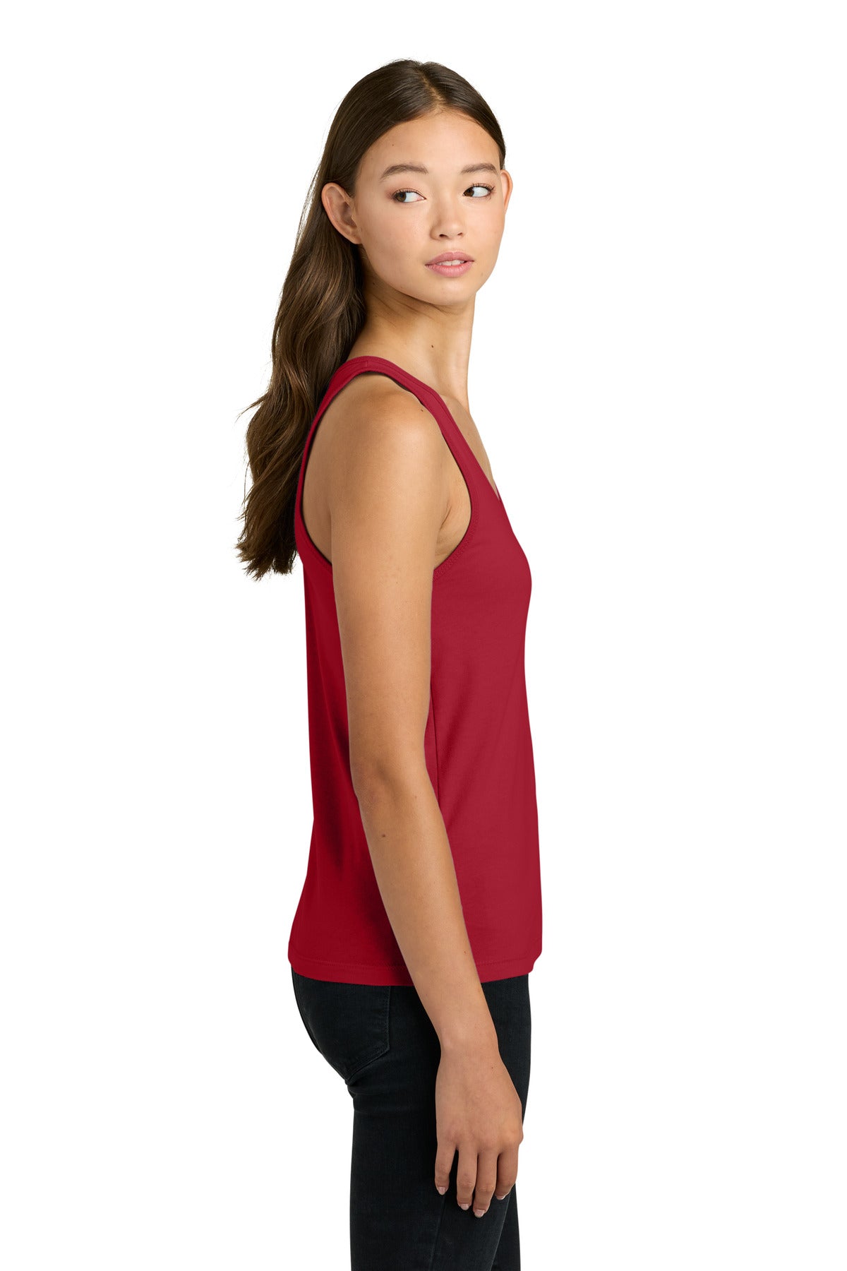 Red Next Level Apparel Women's Cotton Tank NL3933