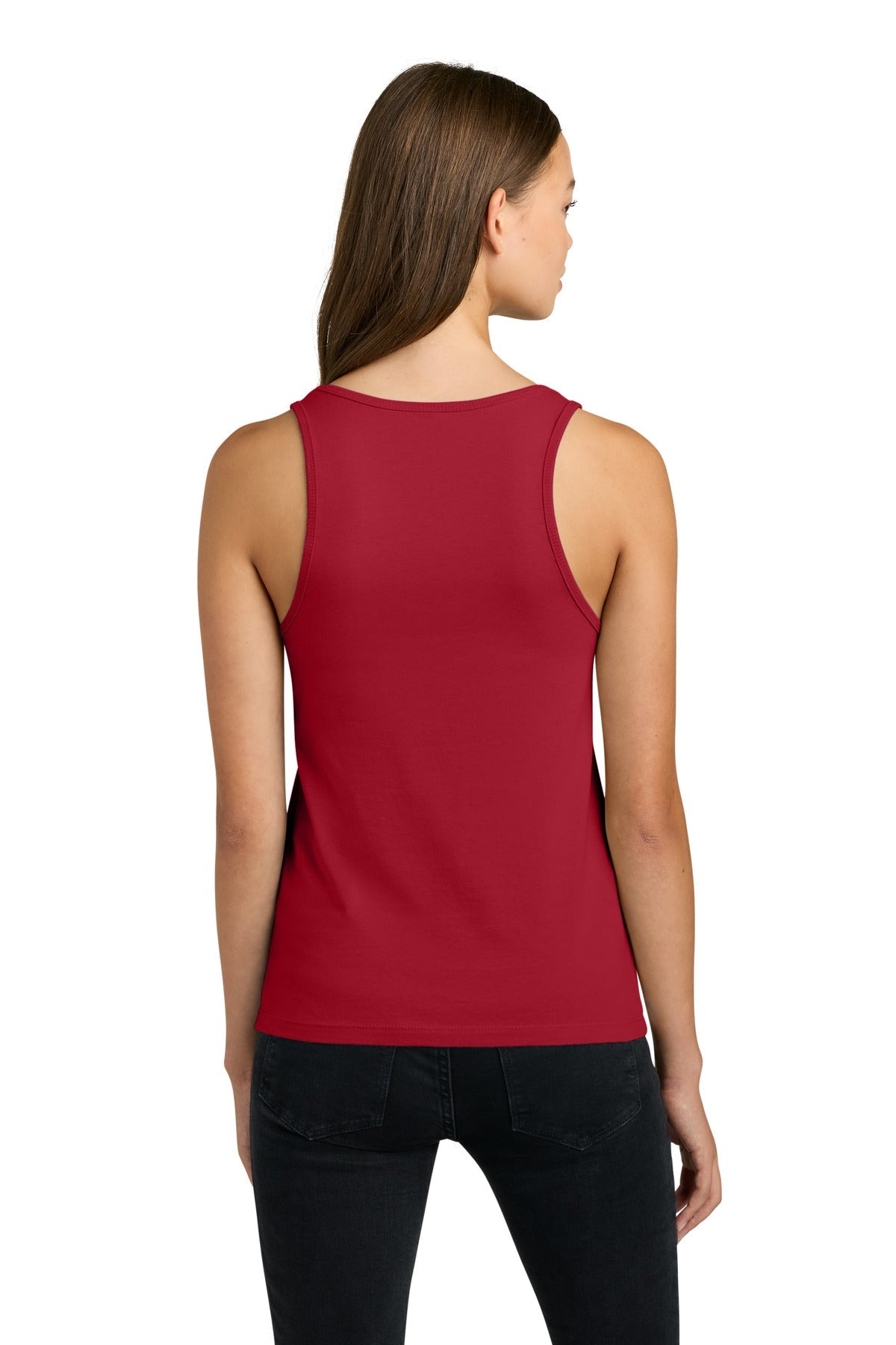 Red Next Level Apparel Women's Cotton Tank NL3933