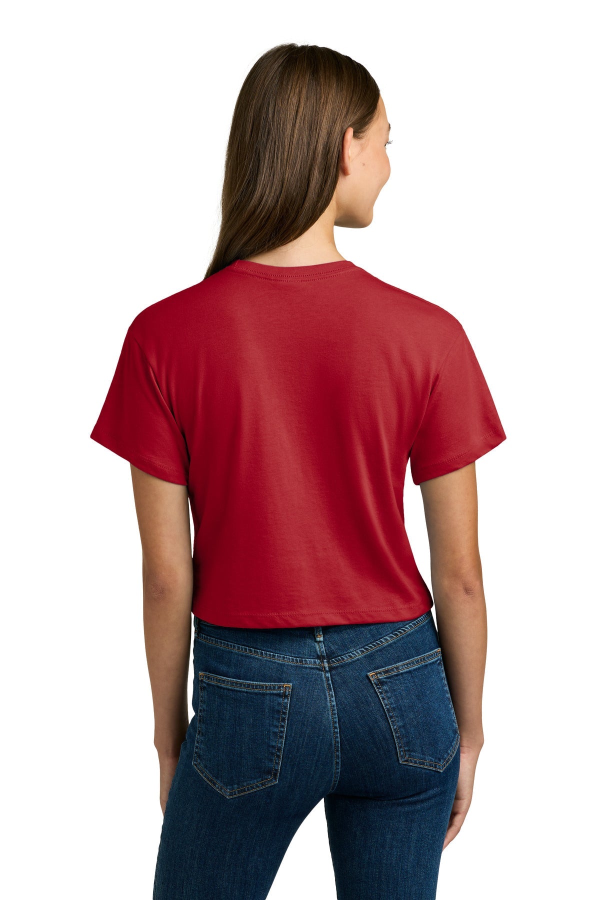 Red Next Level Apparel Women's Ideal Crop Top NL1580
