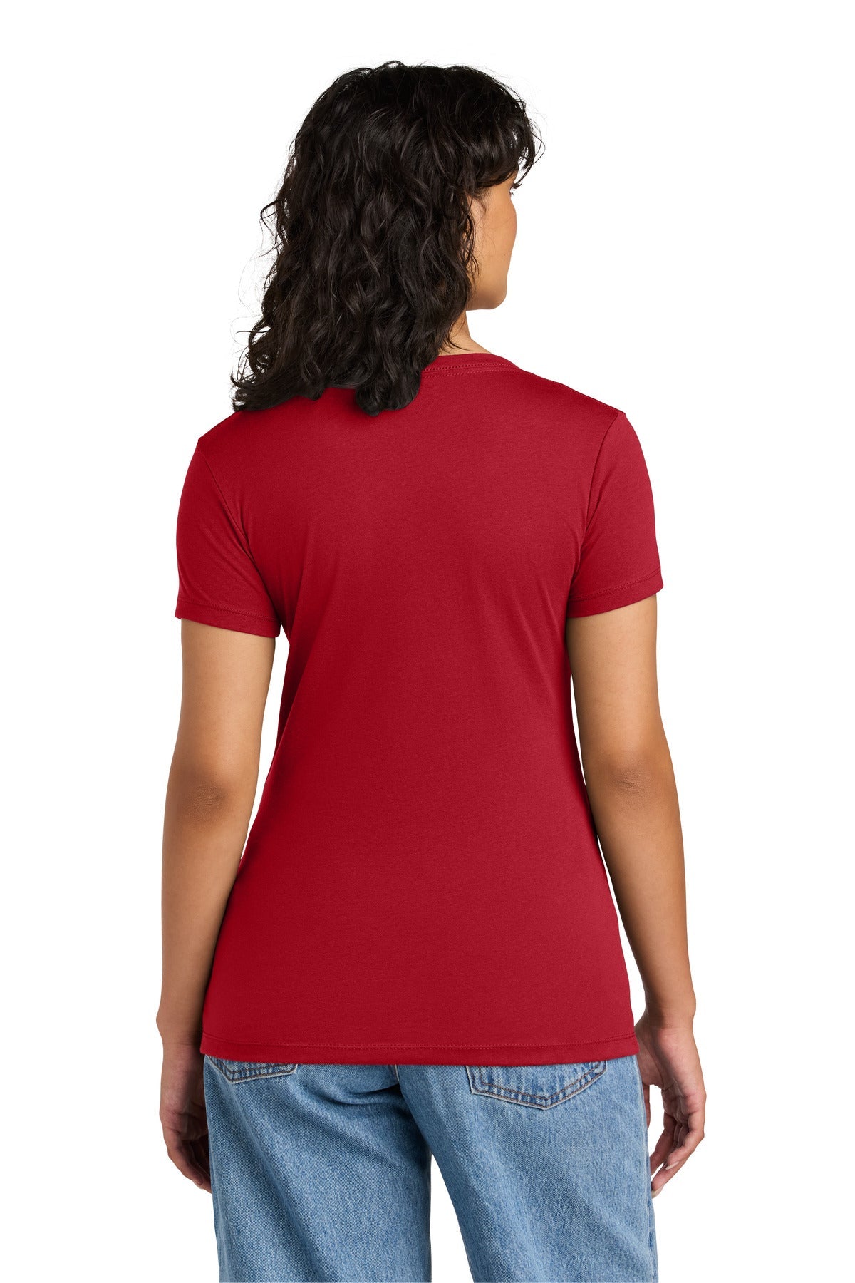 Red Next Level Apparel Women's Ideal V-Neck Tee NL1540