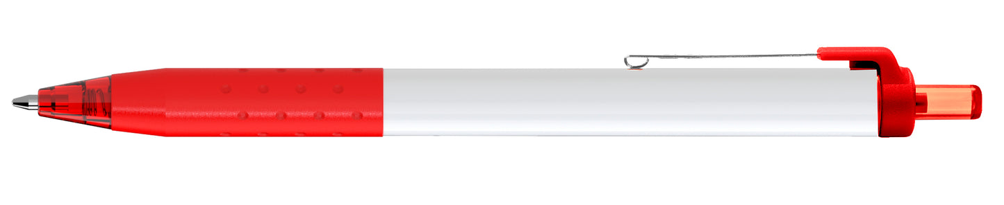 Red Paper Mate® Inkjoy White Barrel plain