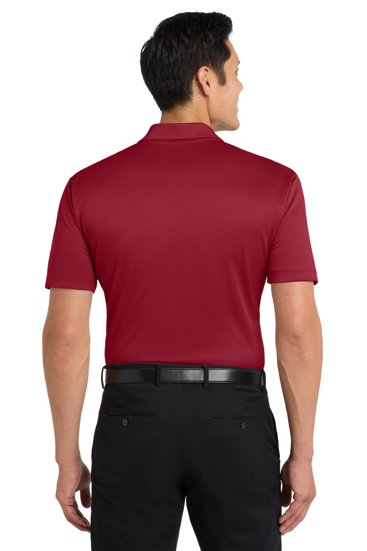 Red Port Authority Silk Touch Performance Polo. K540