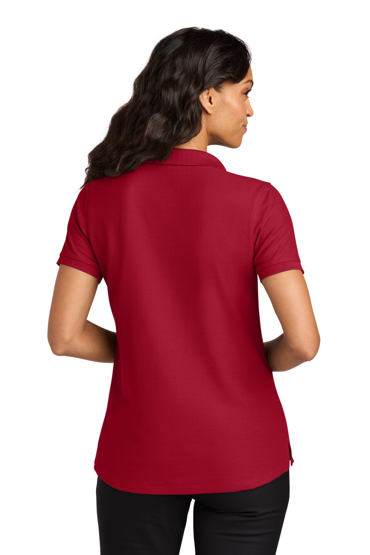 Red Port Authority Women's Wearever Signature Pique Polo LK200