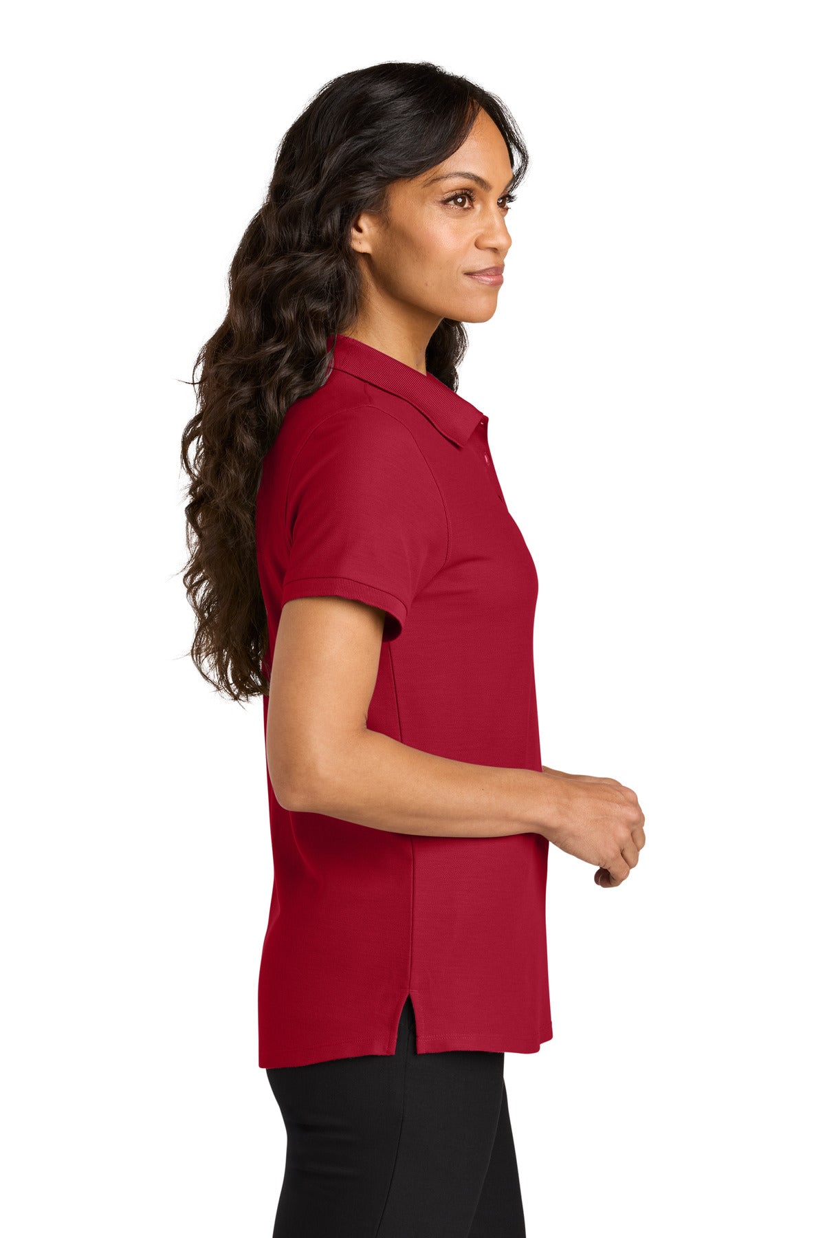 Red Port Authority Women's Wearever Signature Pique Polo LK200