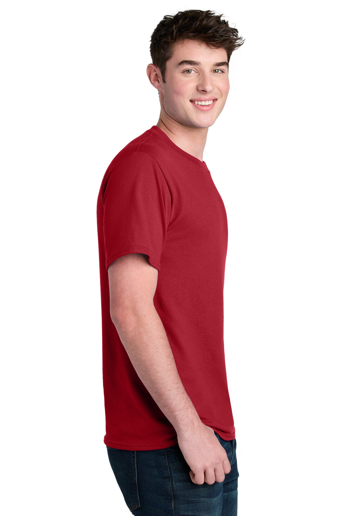 Red Port & Co Core Blend Recycled Tee PC01