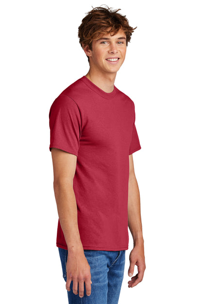 Red Port & Co Core Blend Tee. PC55
