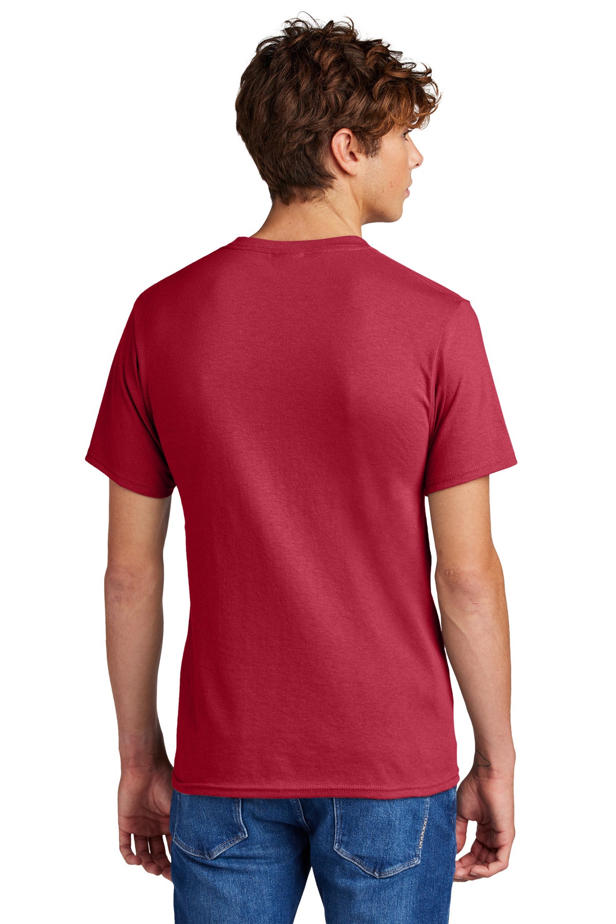 Red Port & Co Core Blend Tee. PC55
