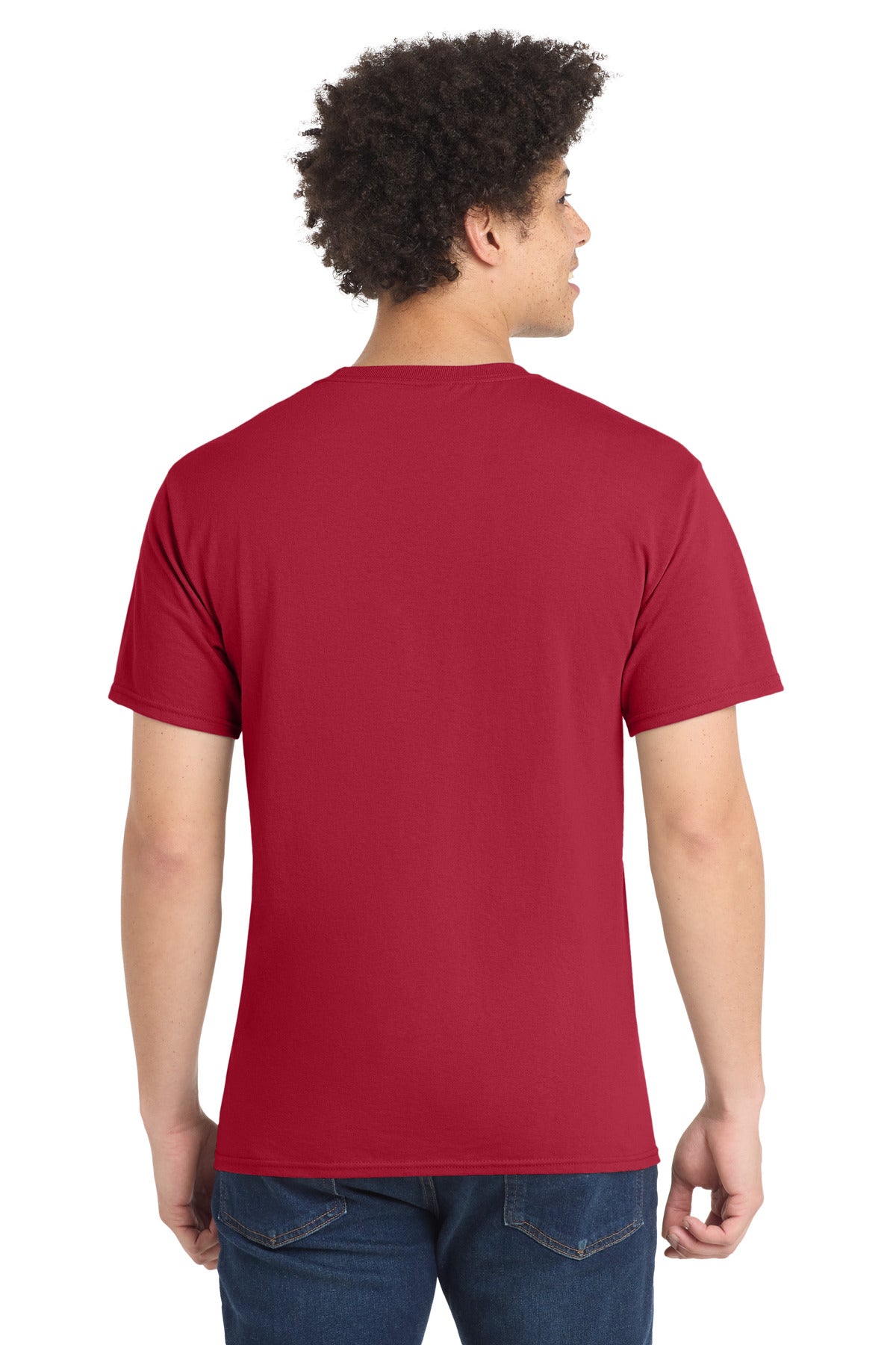 Red Port & Co Tall Core Blend Tee. PC55T