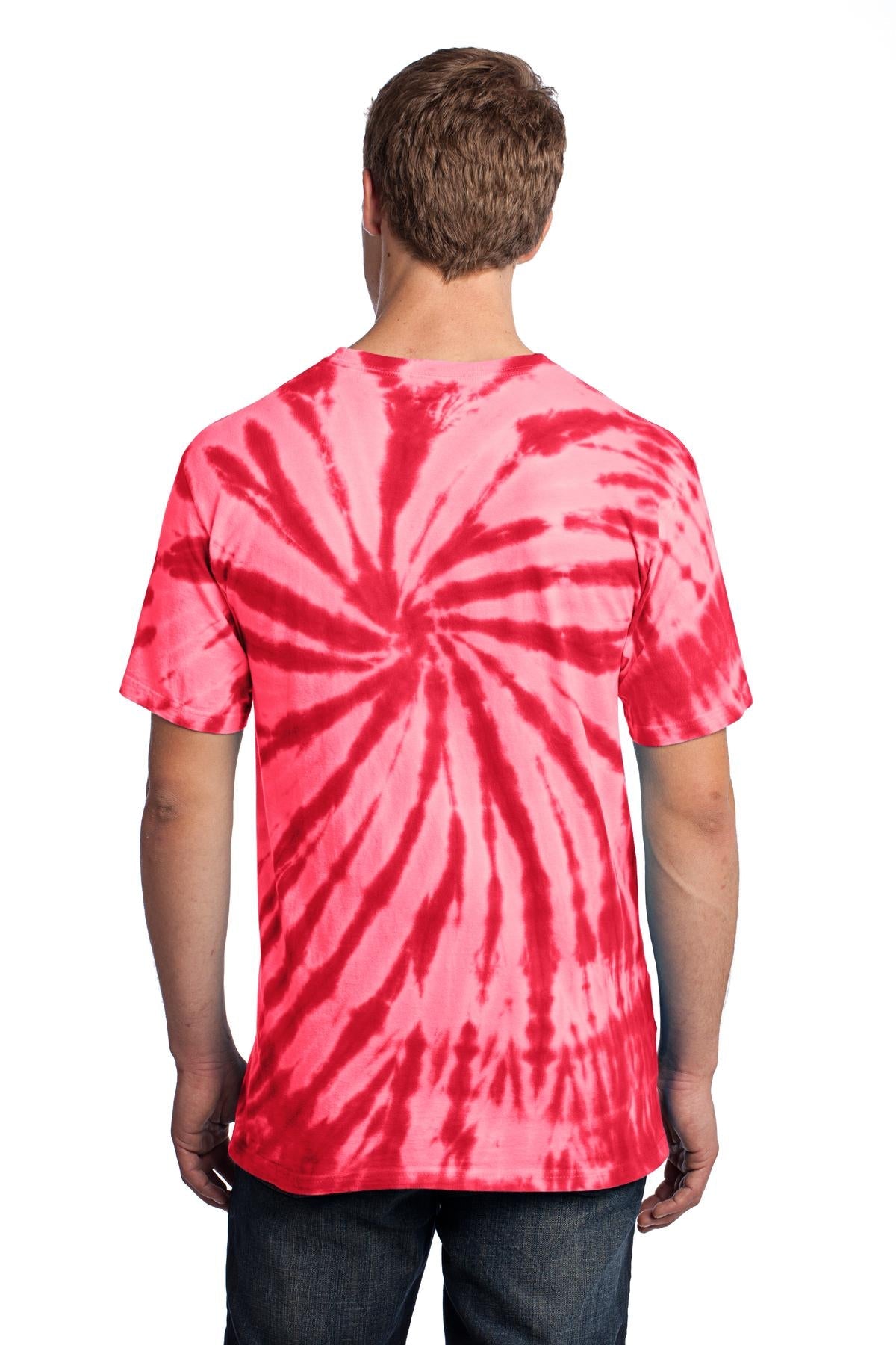 Red Port & Co Tie-Dye Tee. PC147