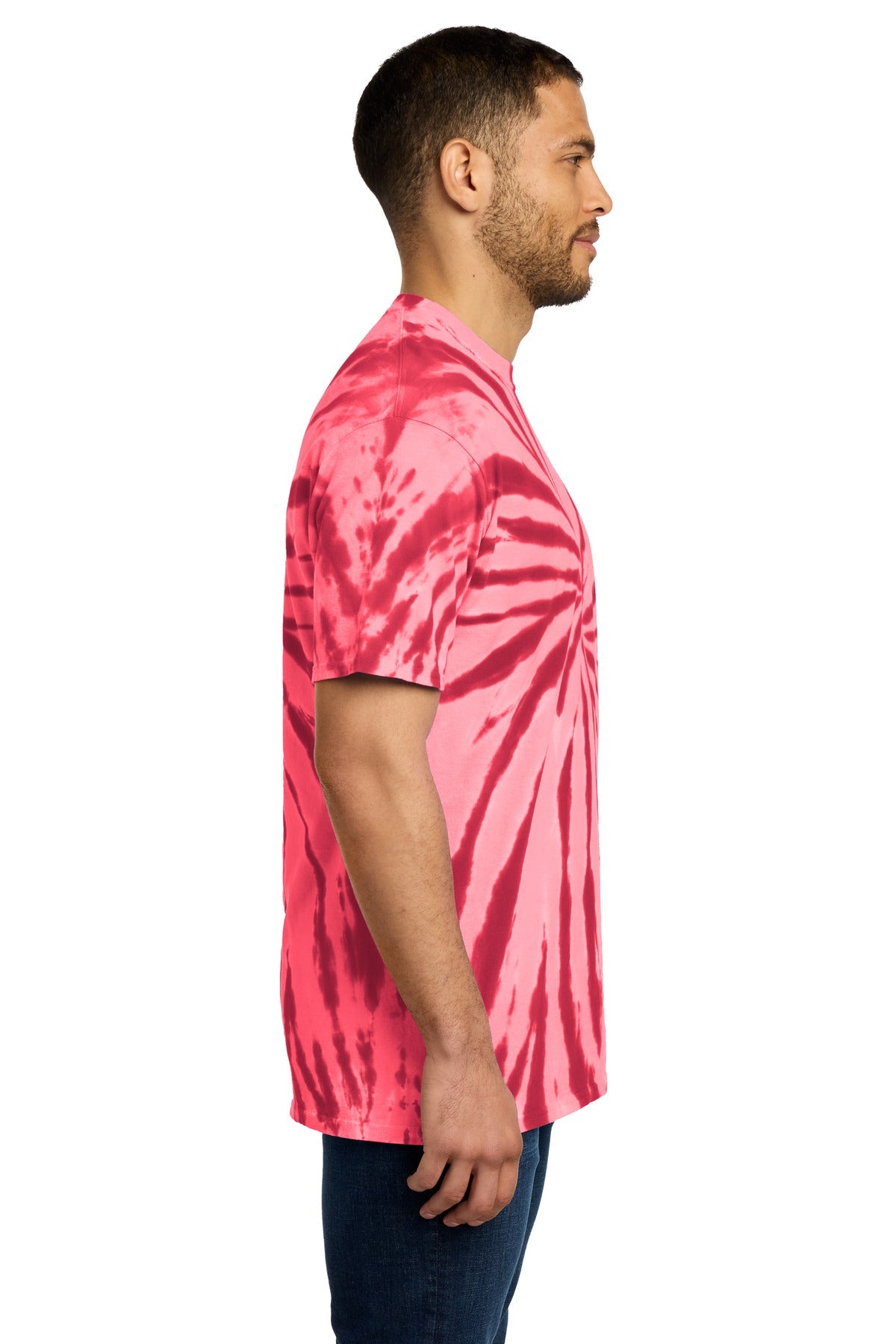 Red Port & Co Tie-Dye Tee. PC147