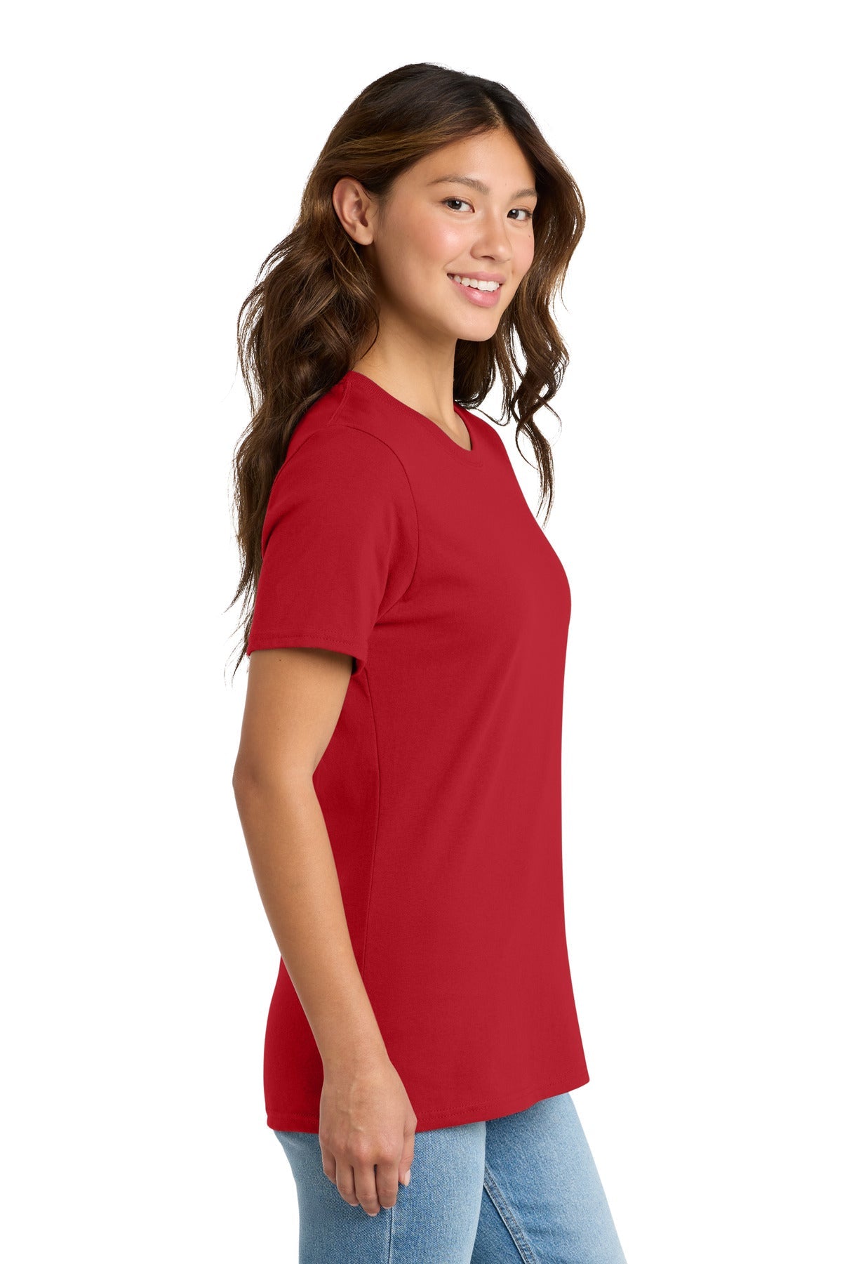Red Port & Co Women's Core Cotton Tee. LPC54