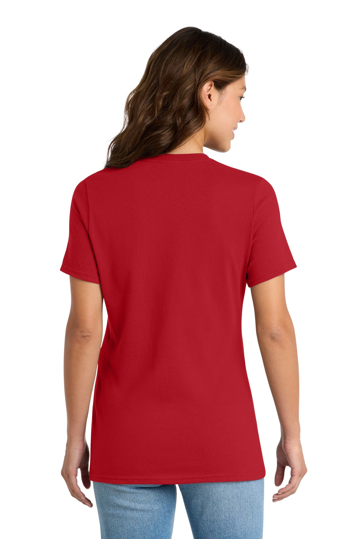 Red Port & Co Women's Core Cotton Tee. LPC54