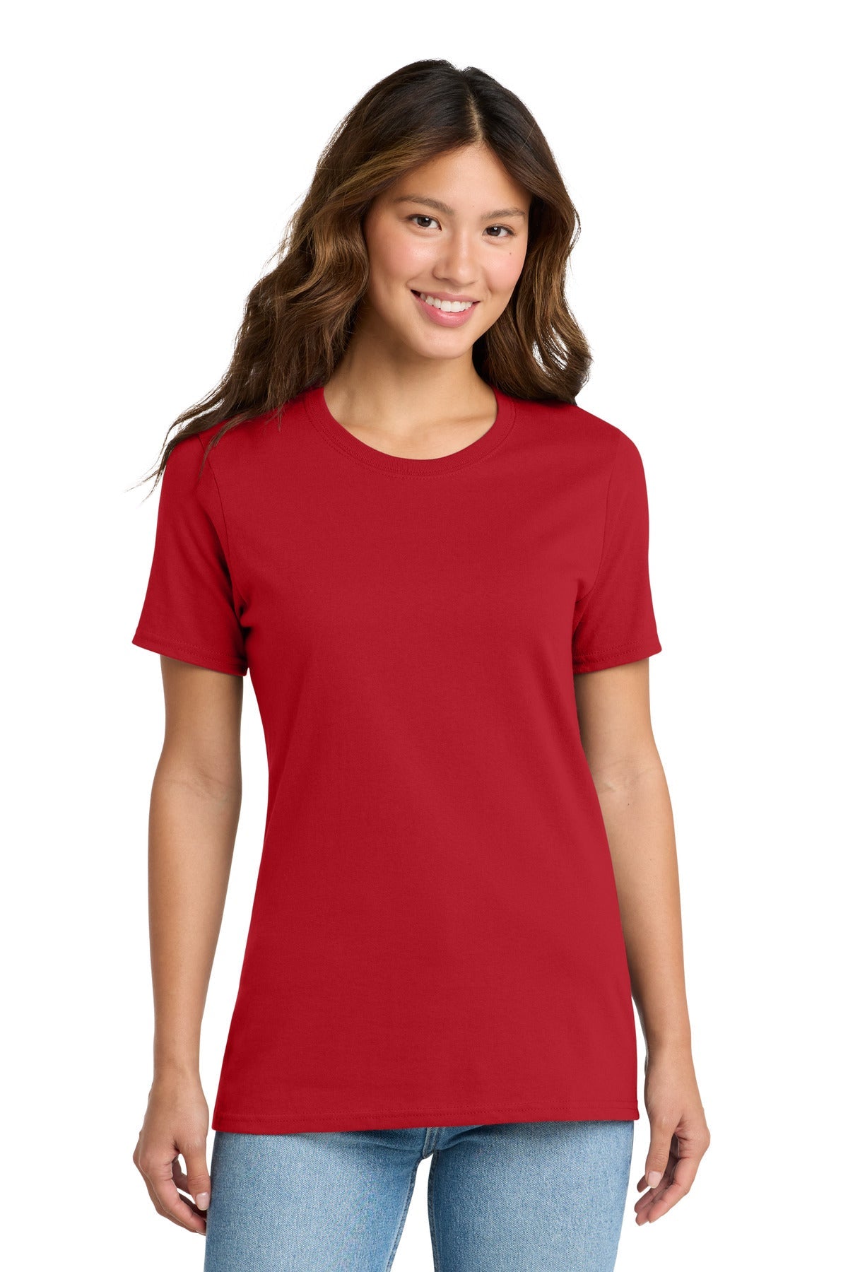 Red Port & Co Women's Core Cotton Tee. LPC54